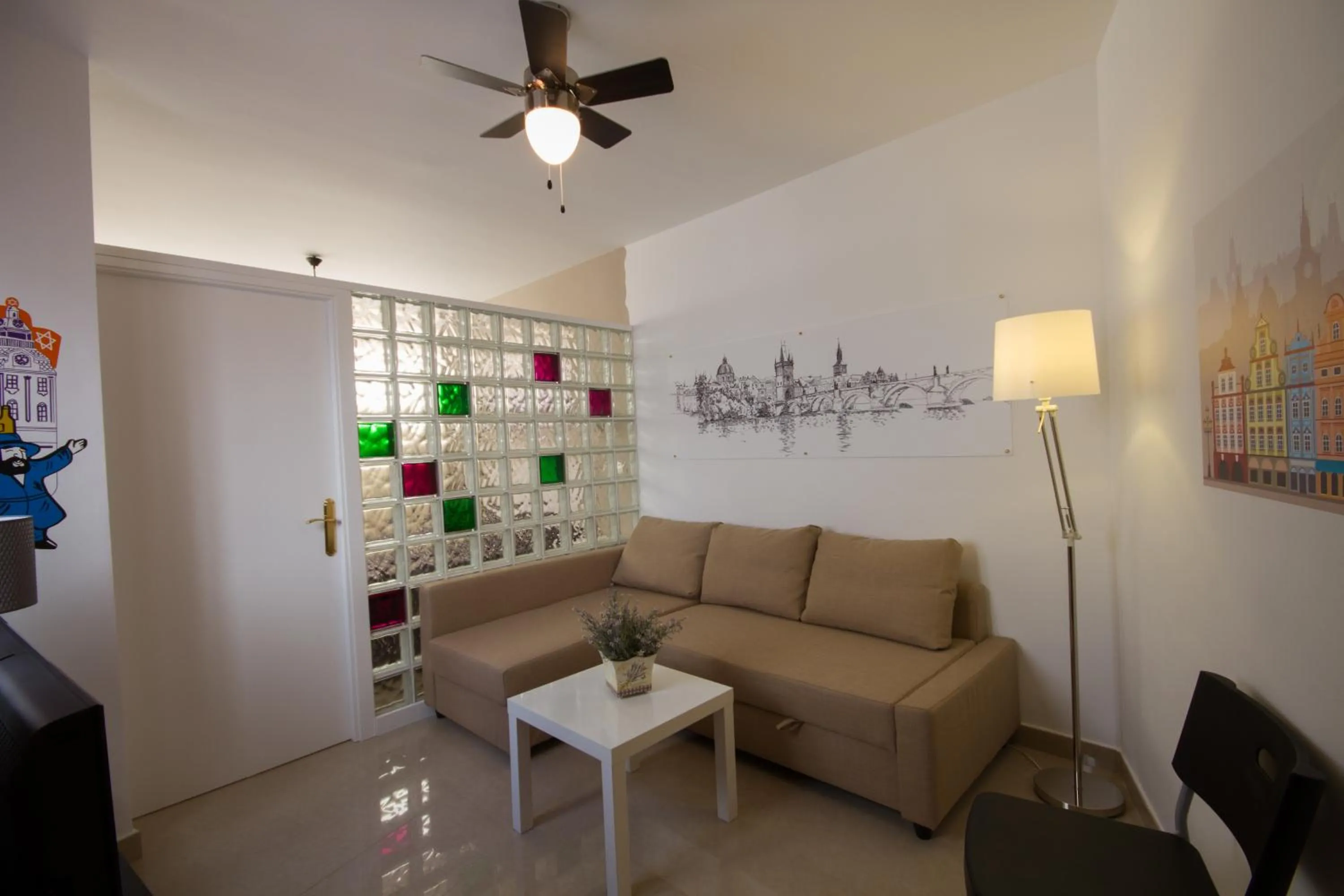 Living room in Apartamentos El Templo Suites