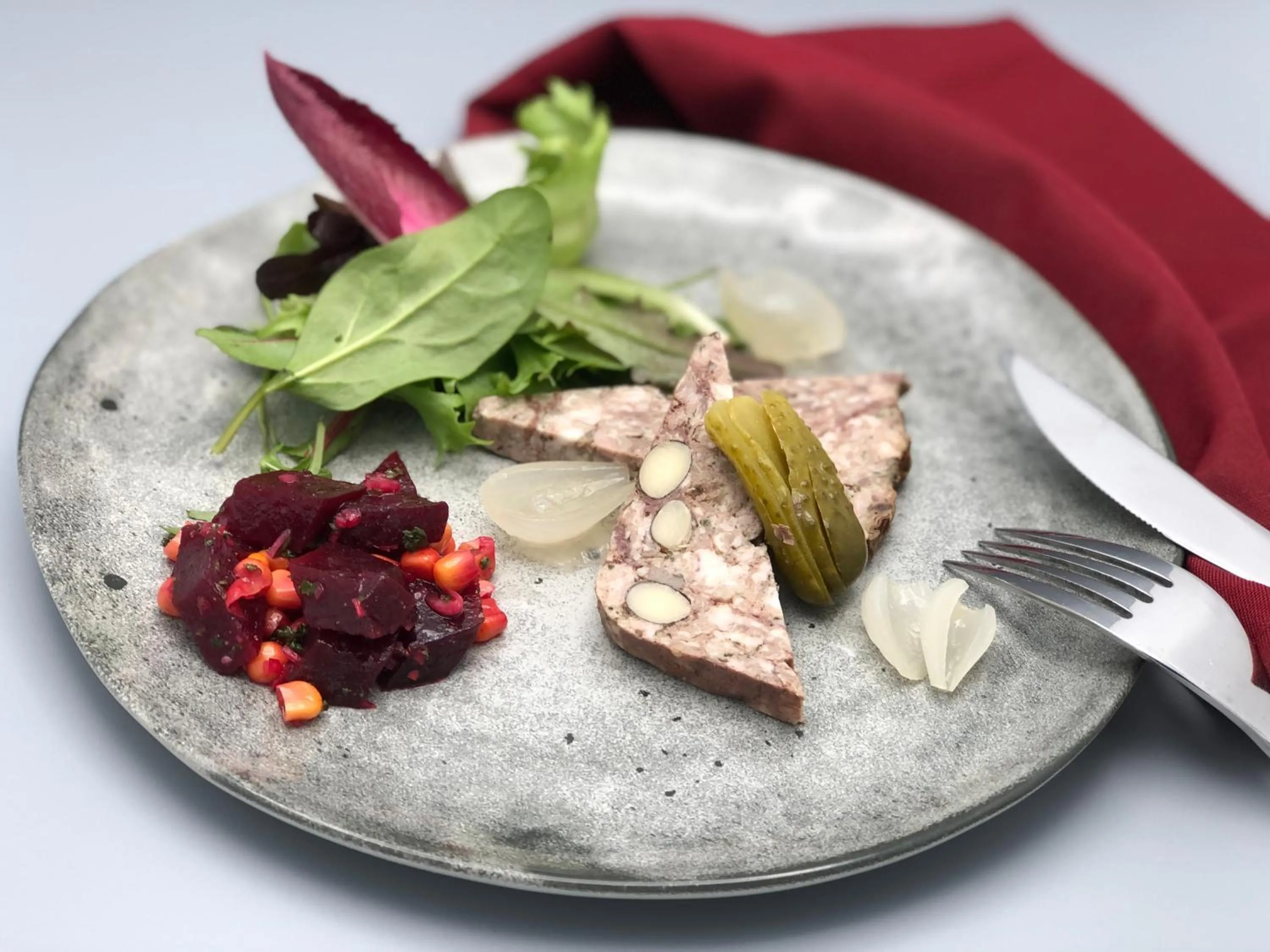 Food in Logis L'Auberge du Gros