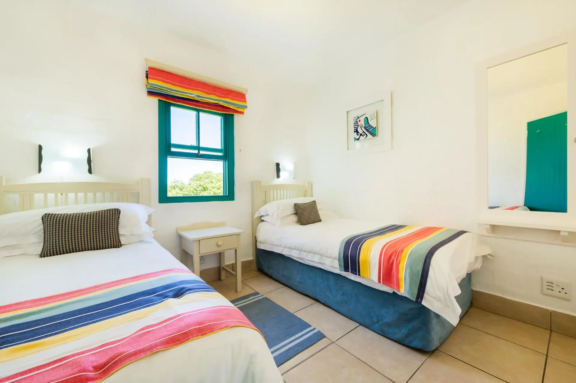 Bed in Club Mykonos Langebaan