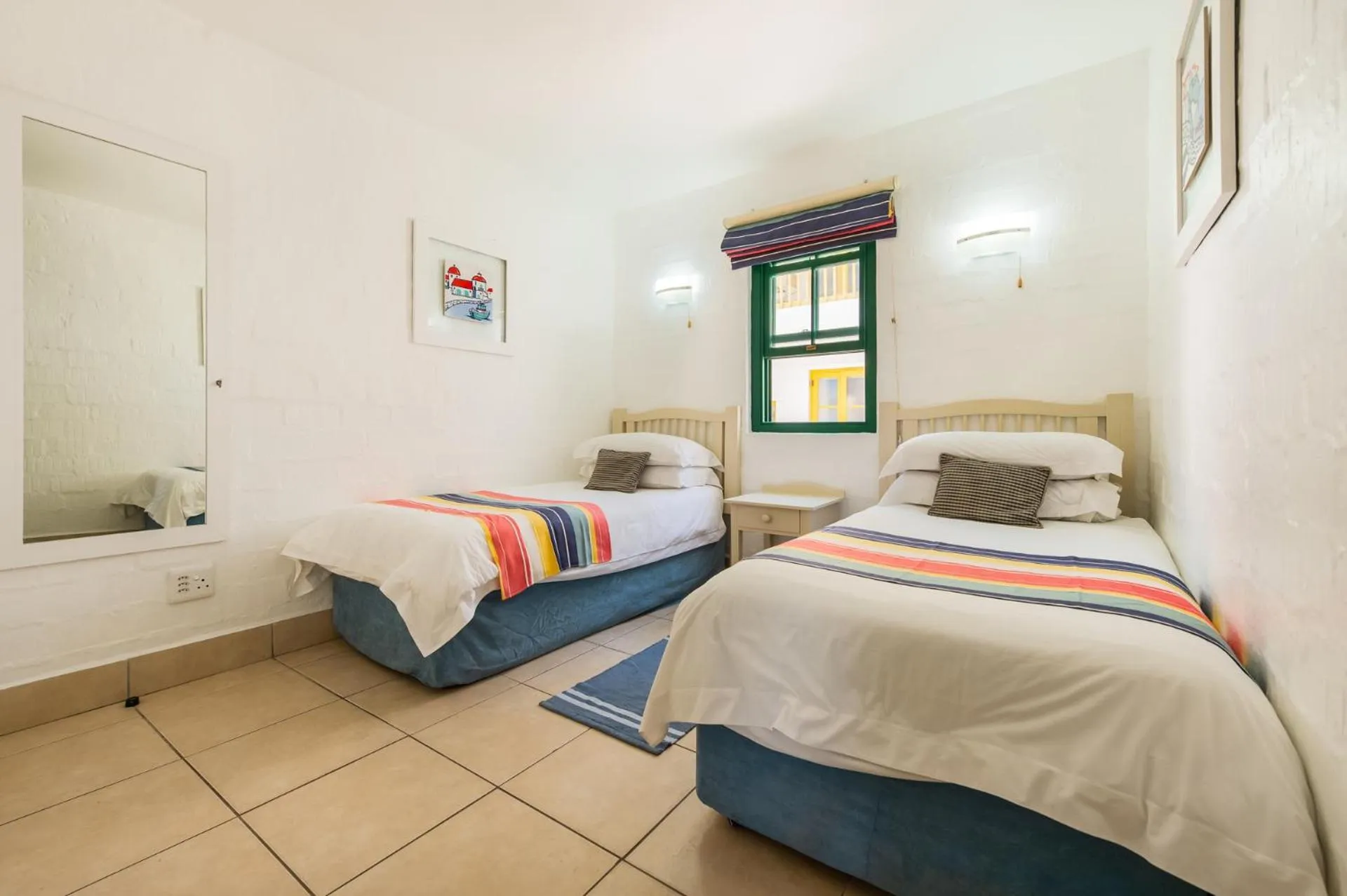 Bed in Club Mykonos Langebaan