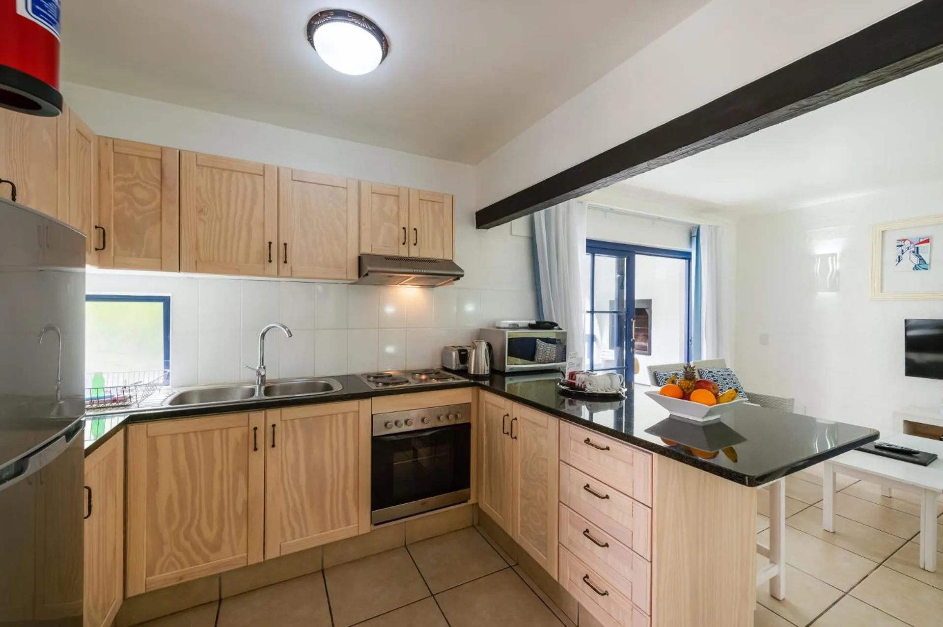 Kitchen or kitchenette in Club Mykonos Langebaan