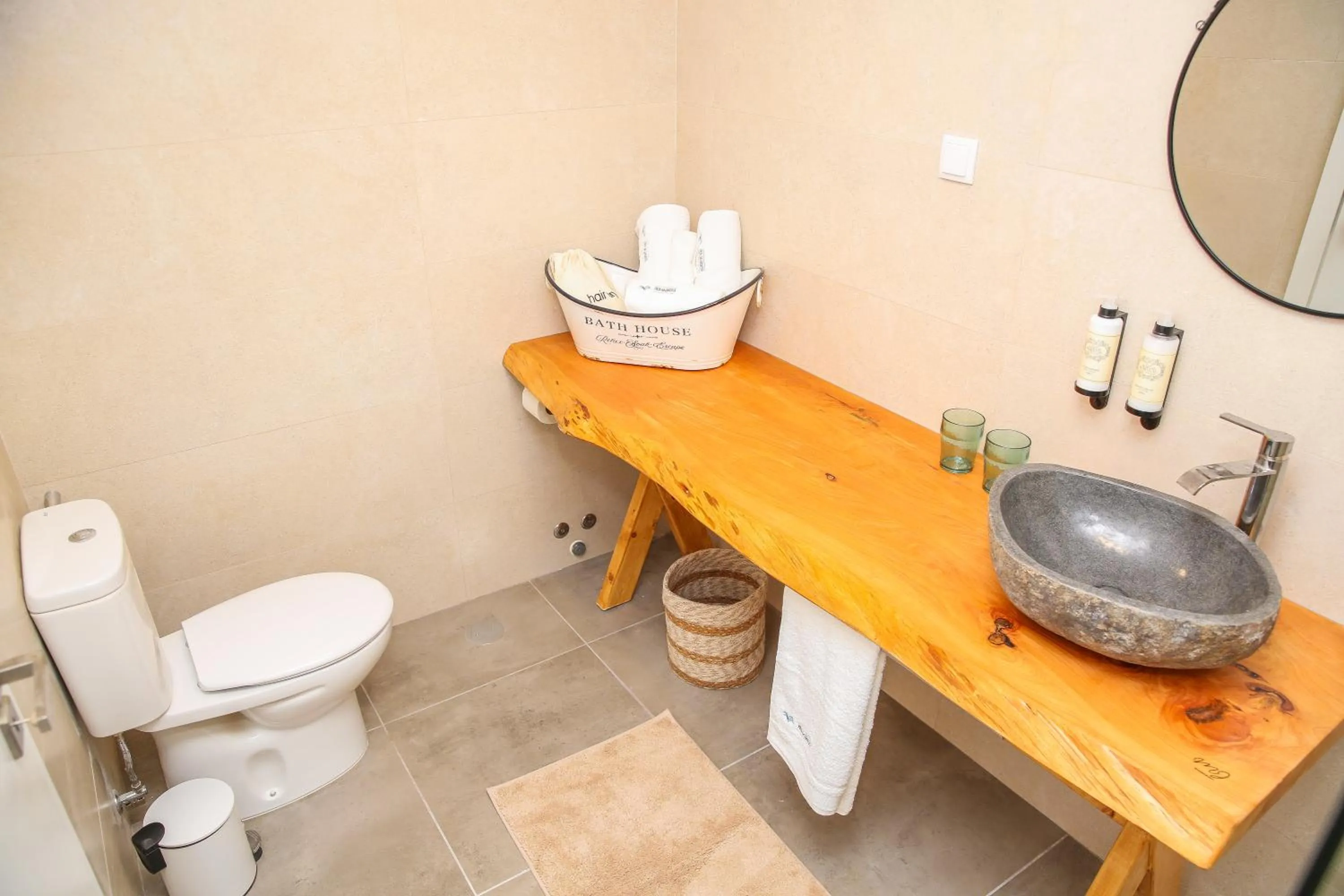 Toilet in Pata da Gaivota Boutique House