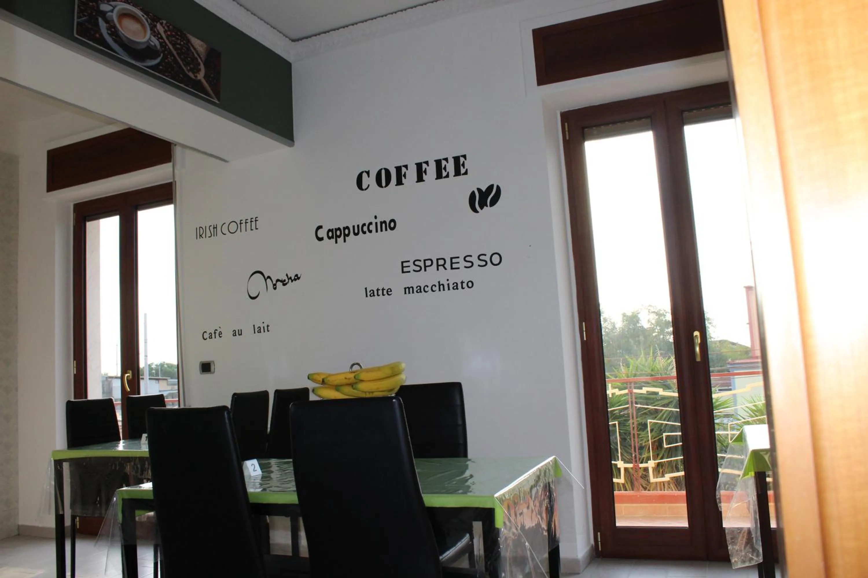 Dining area in B&B Magma