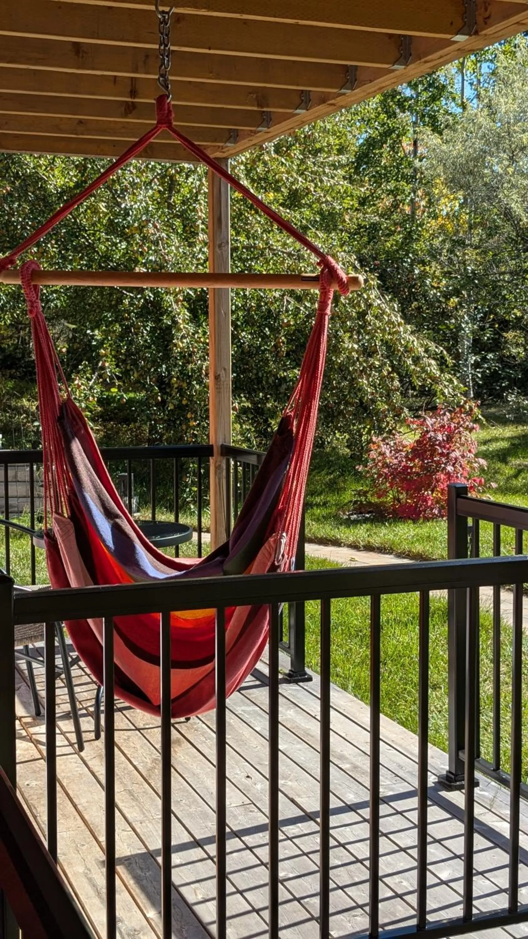 Balcony/Terrace in Au Cachalot Caché le gîte hôtel