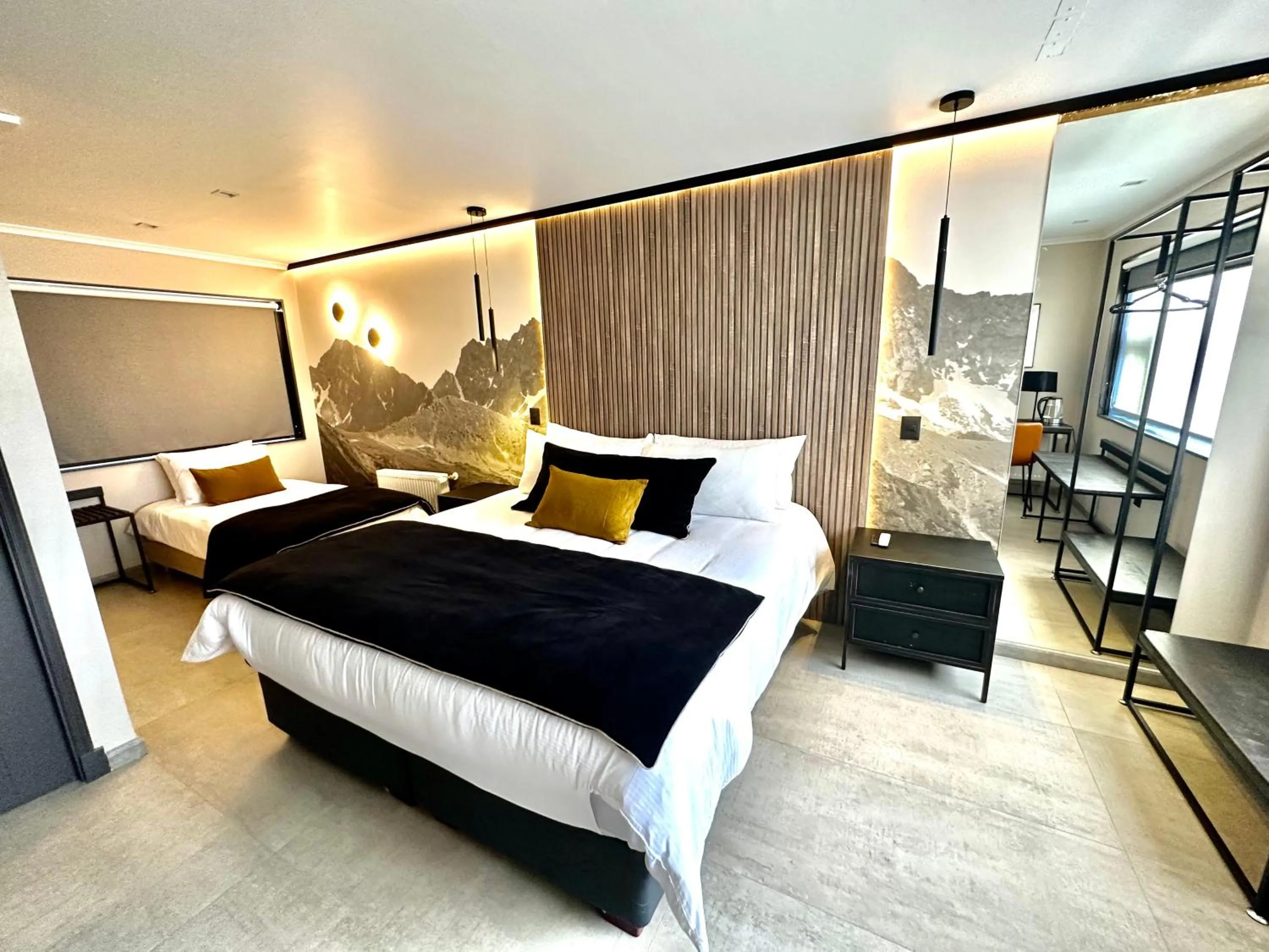 Photo of the whole room, Bed in Patagonia Hotel & Apart Suite