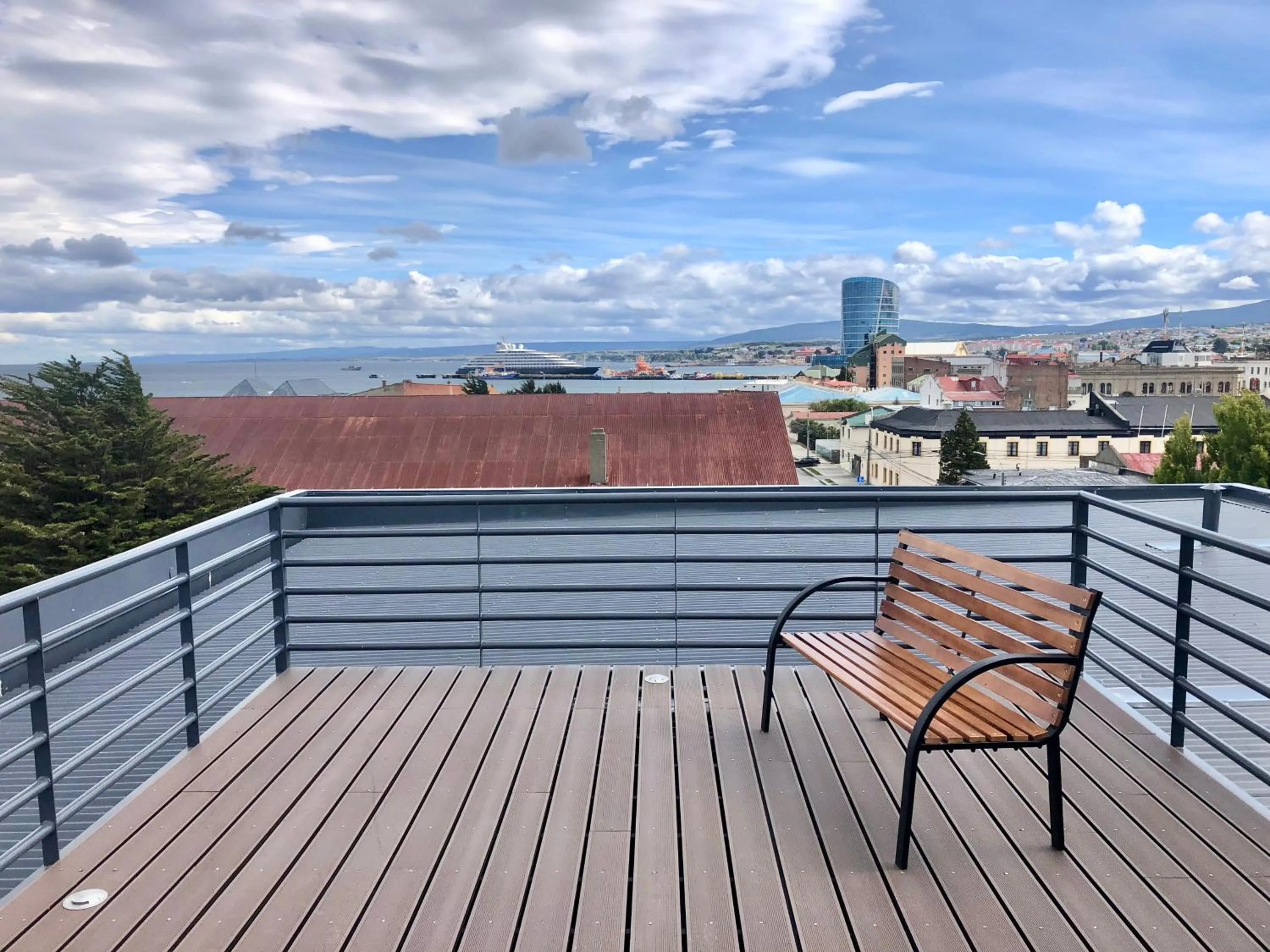 Balcony/Terrace in Patagonia Hotel & Apart Suite