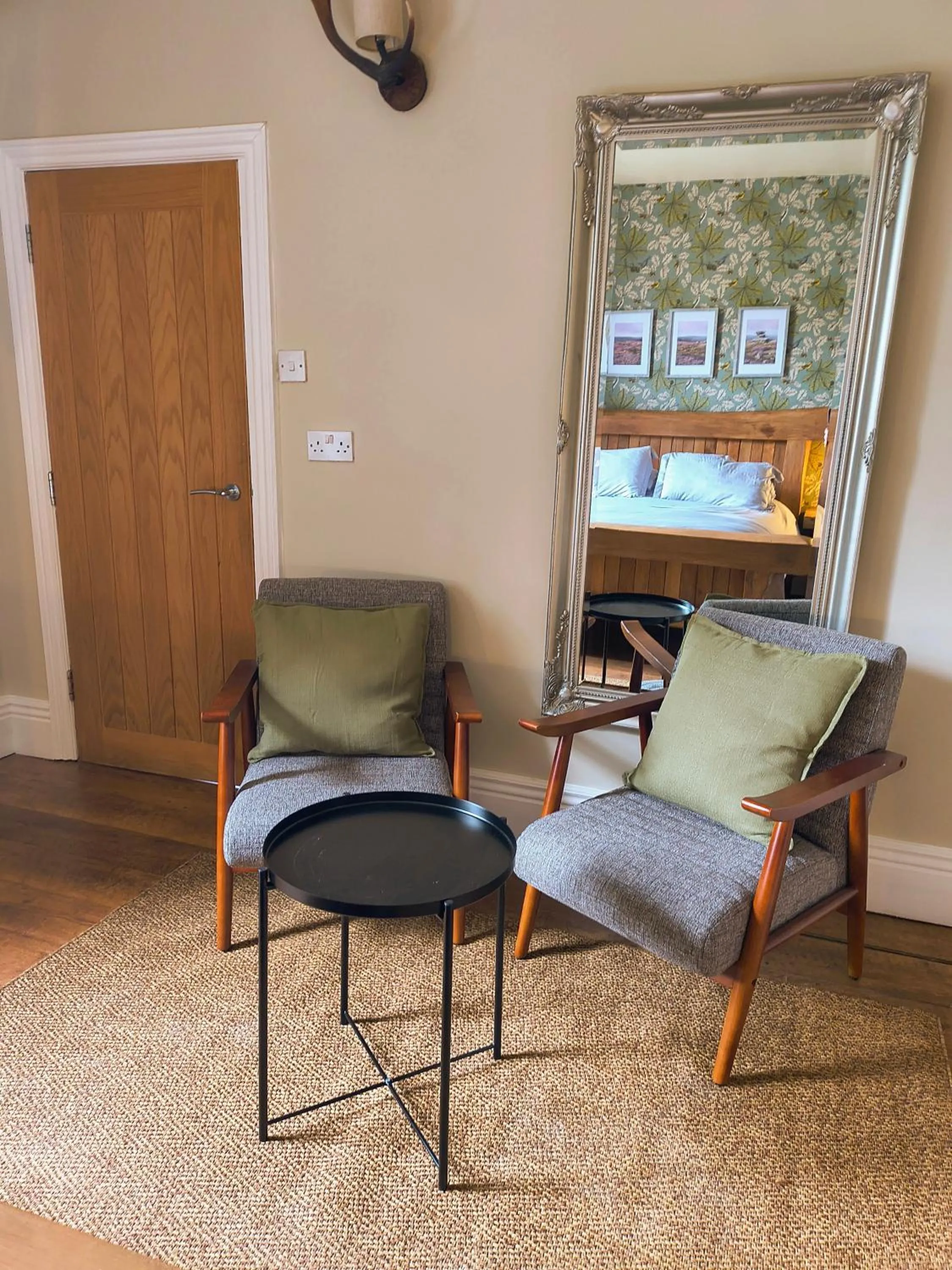 Seating area in Little John Hotel