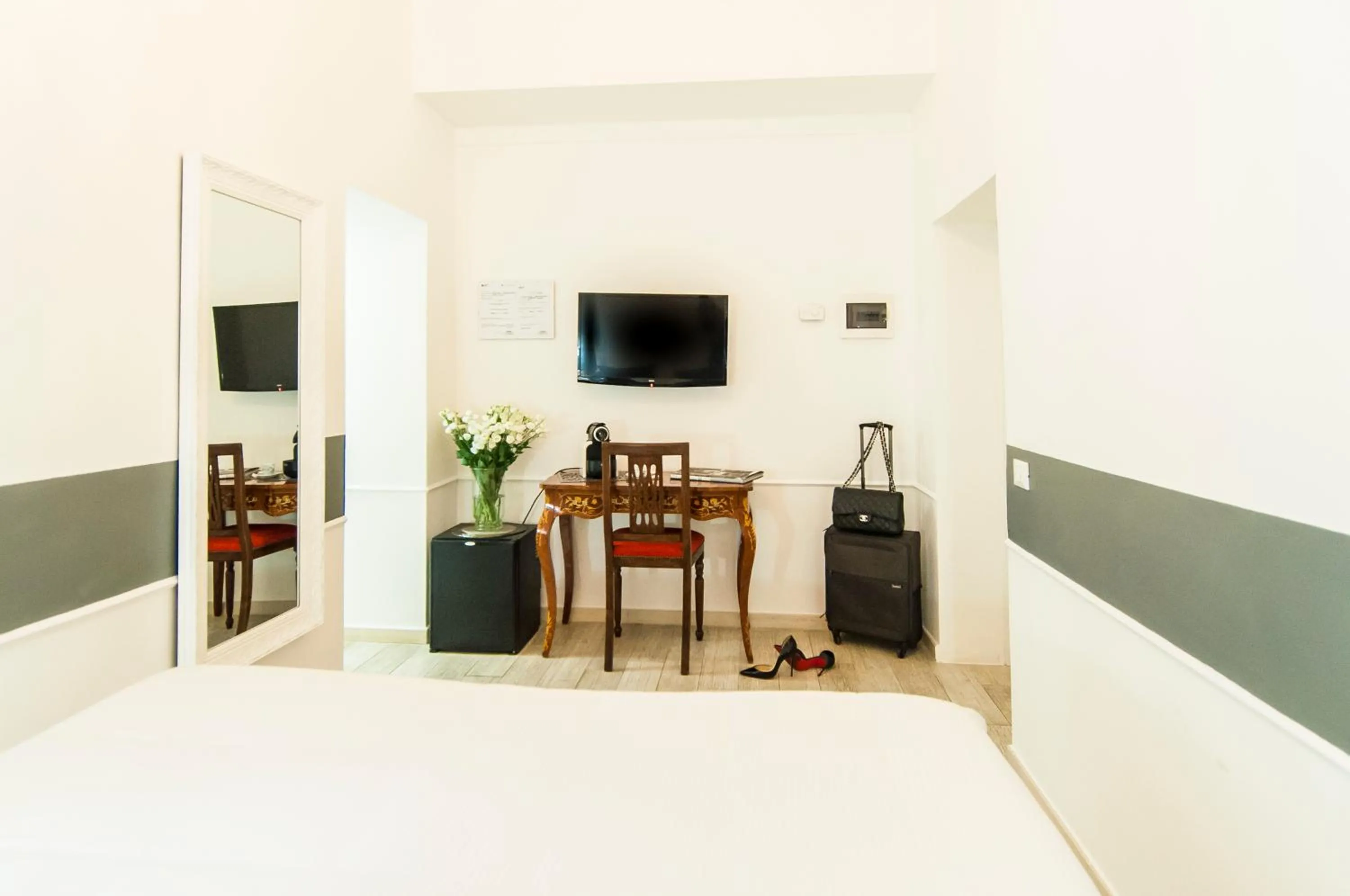 Bed in Ripetta Rooms