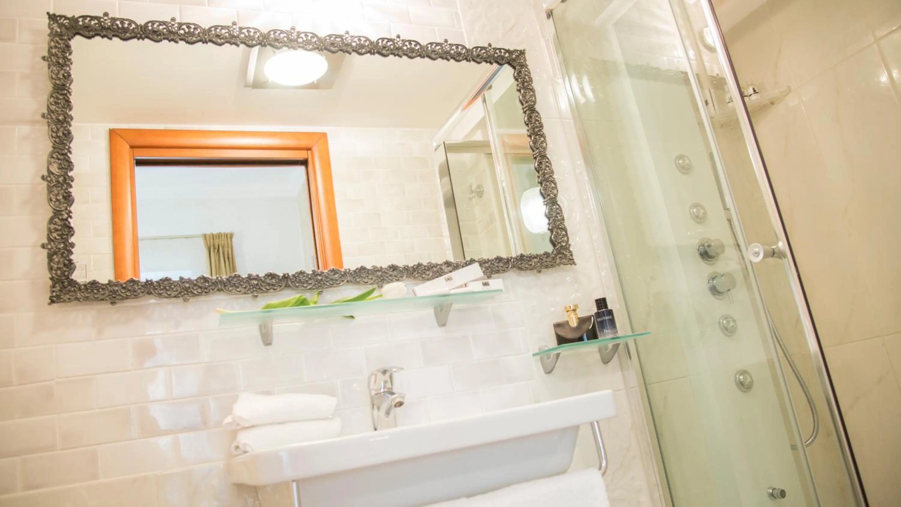 Shower in Ripetta Rooms