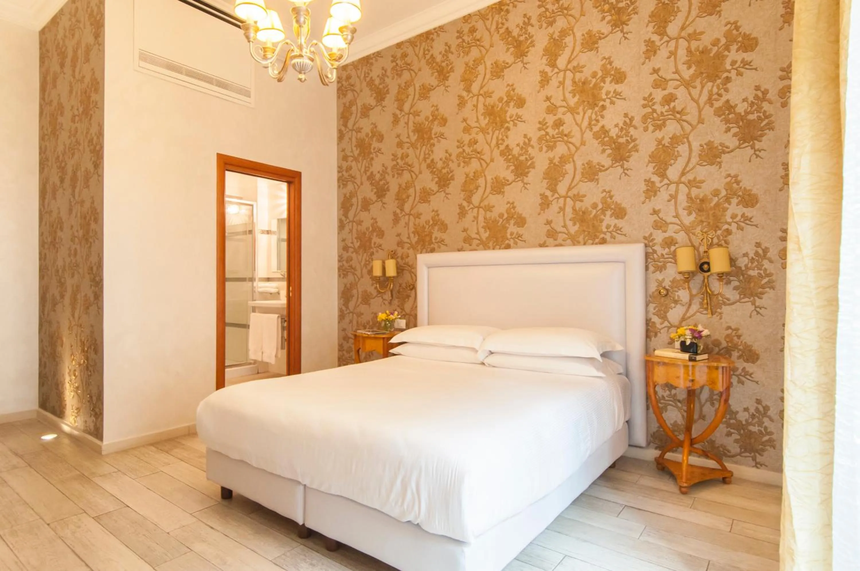 Bed in Ripetta Rooms