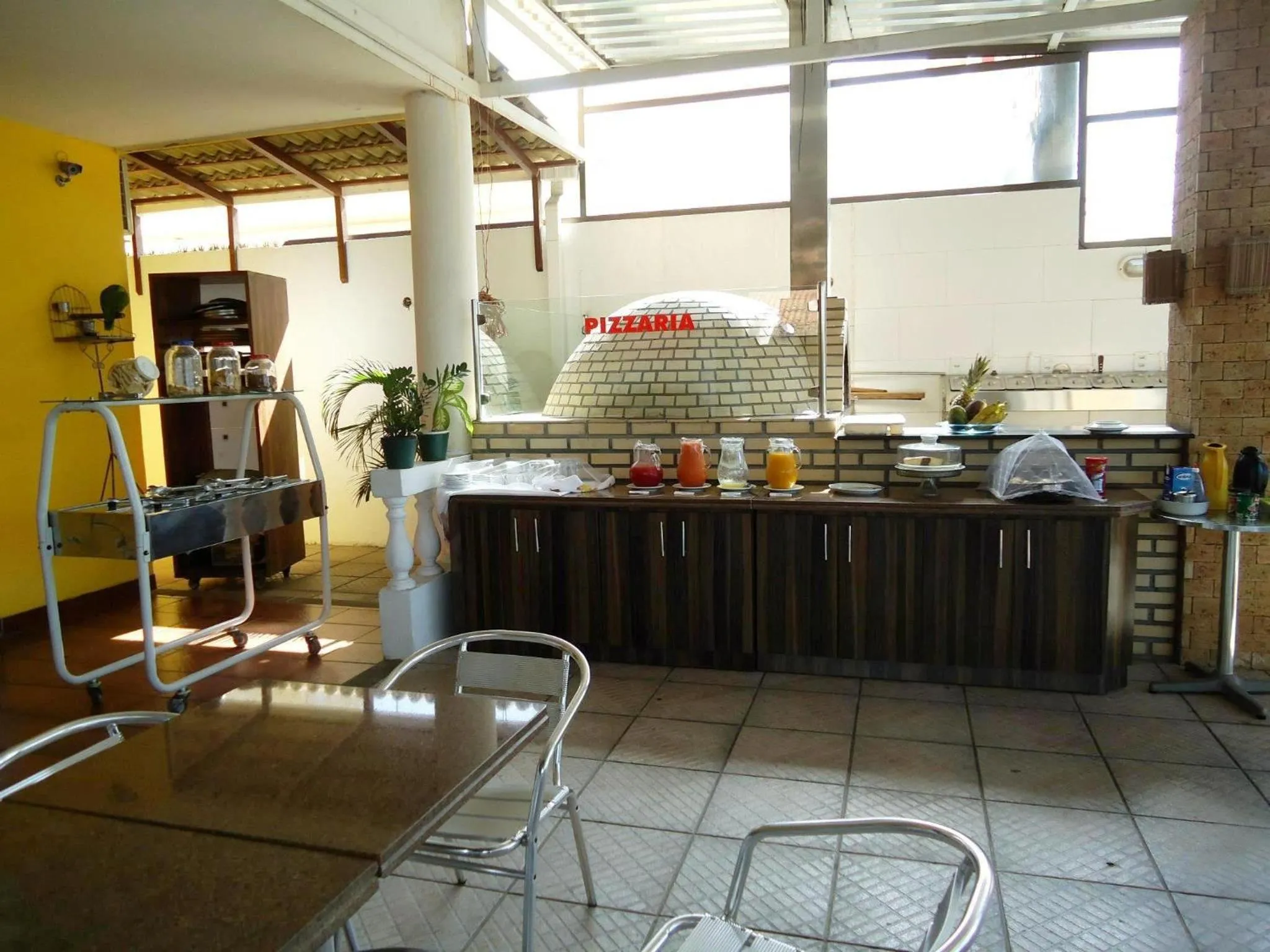 Buffet breakfast in Hotel Lazer Piata