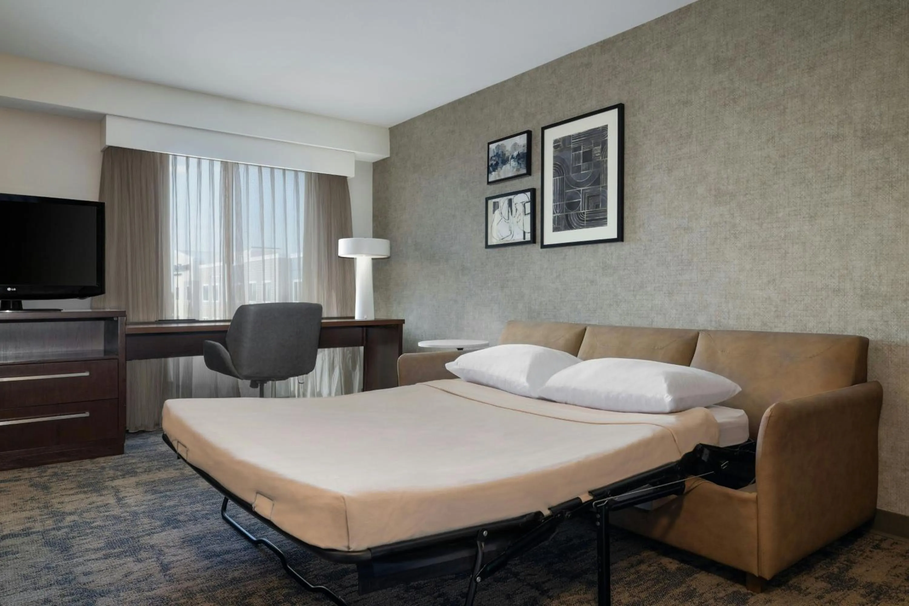 Photo of the whole room, Bed in Residence Inn by Marriott Champaign