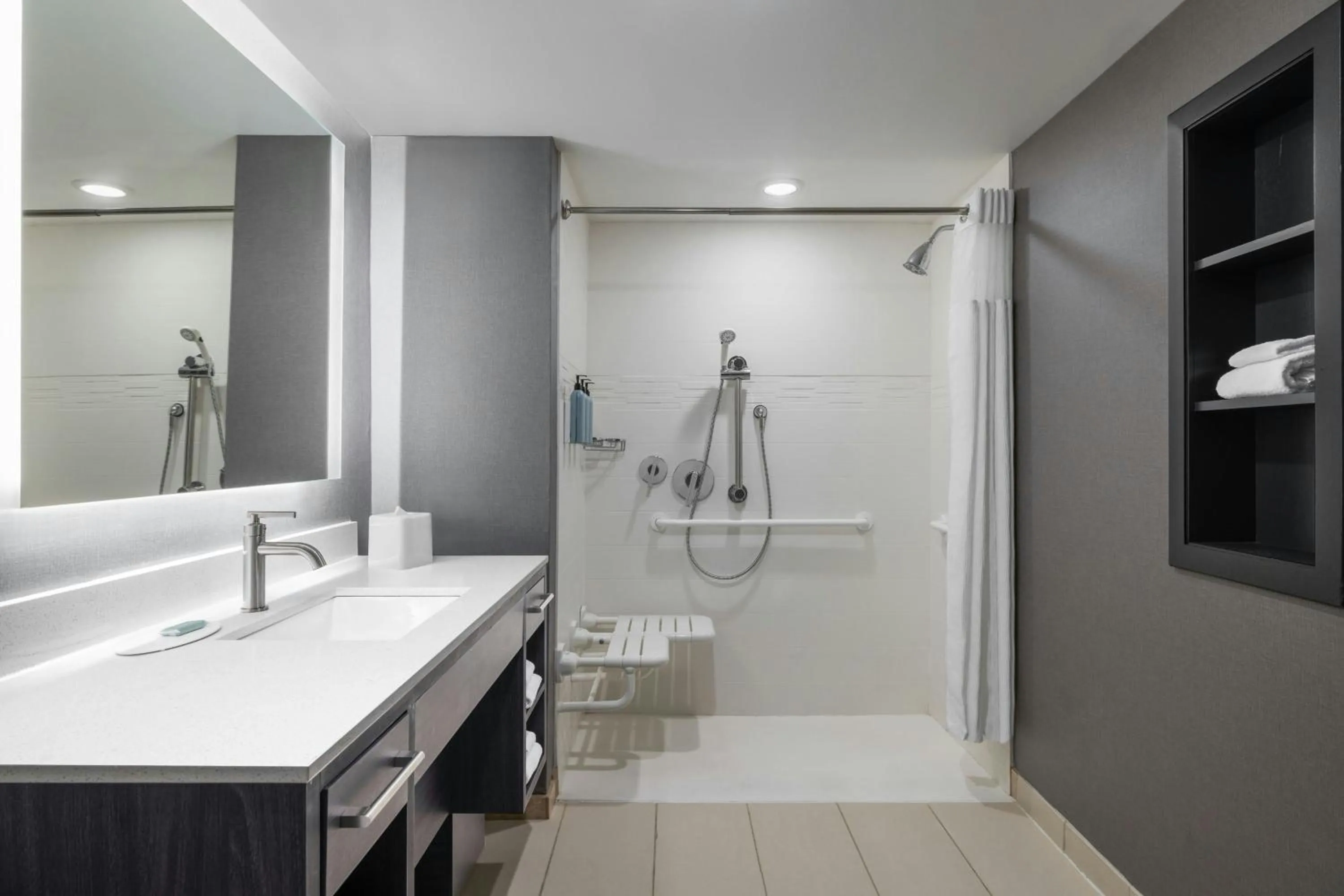 Bathroom in Residence Inn by Marriott Champaign