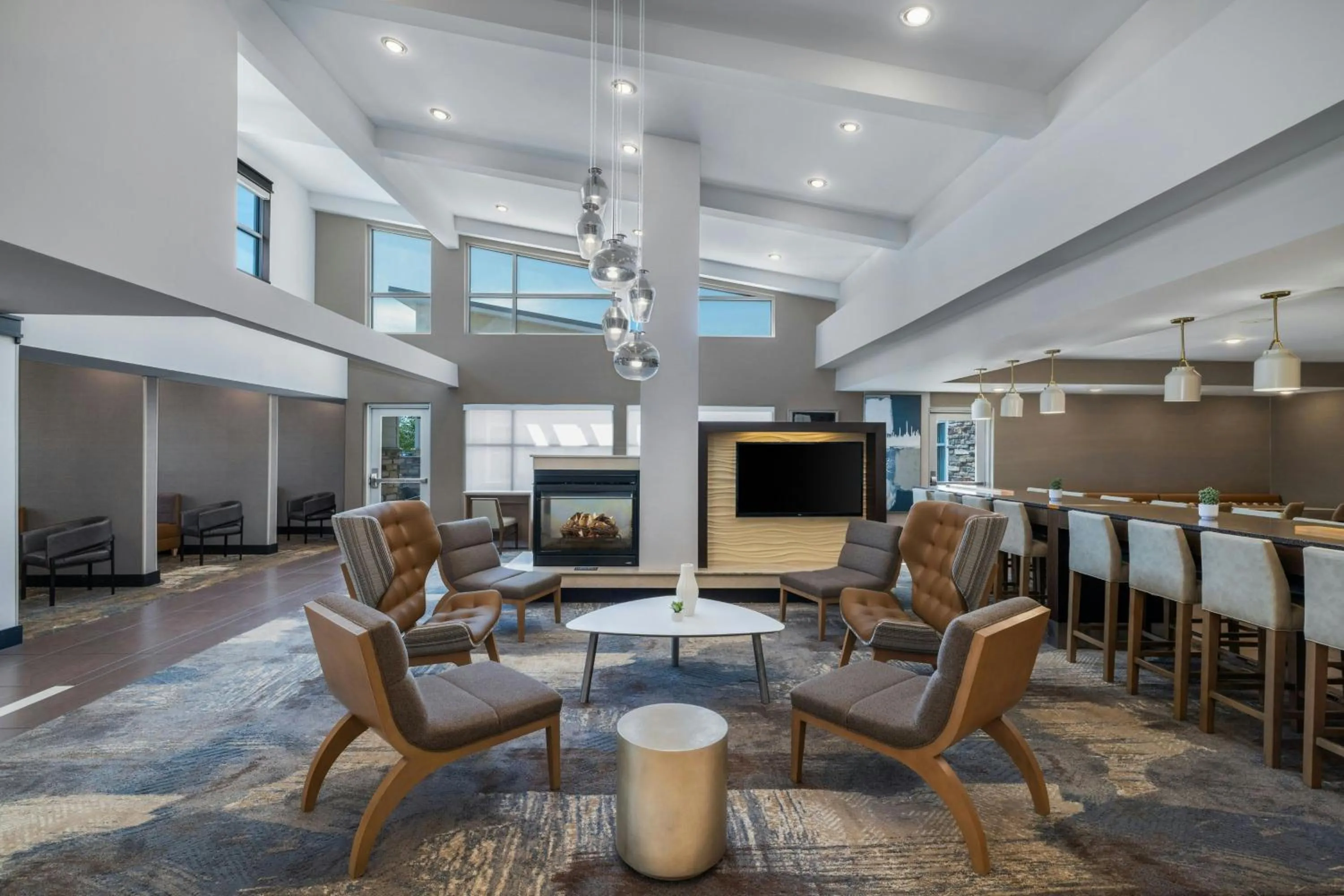 Lobby or reception in Residence Inn by Marriott Champaign