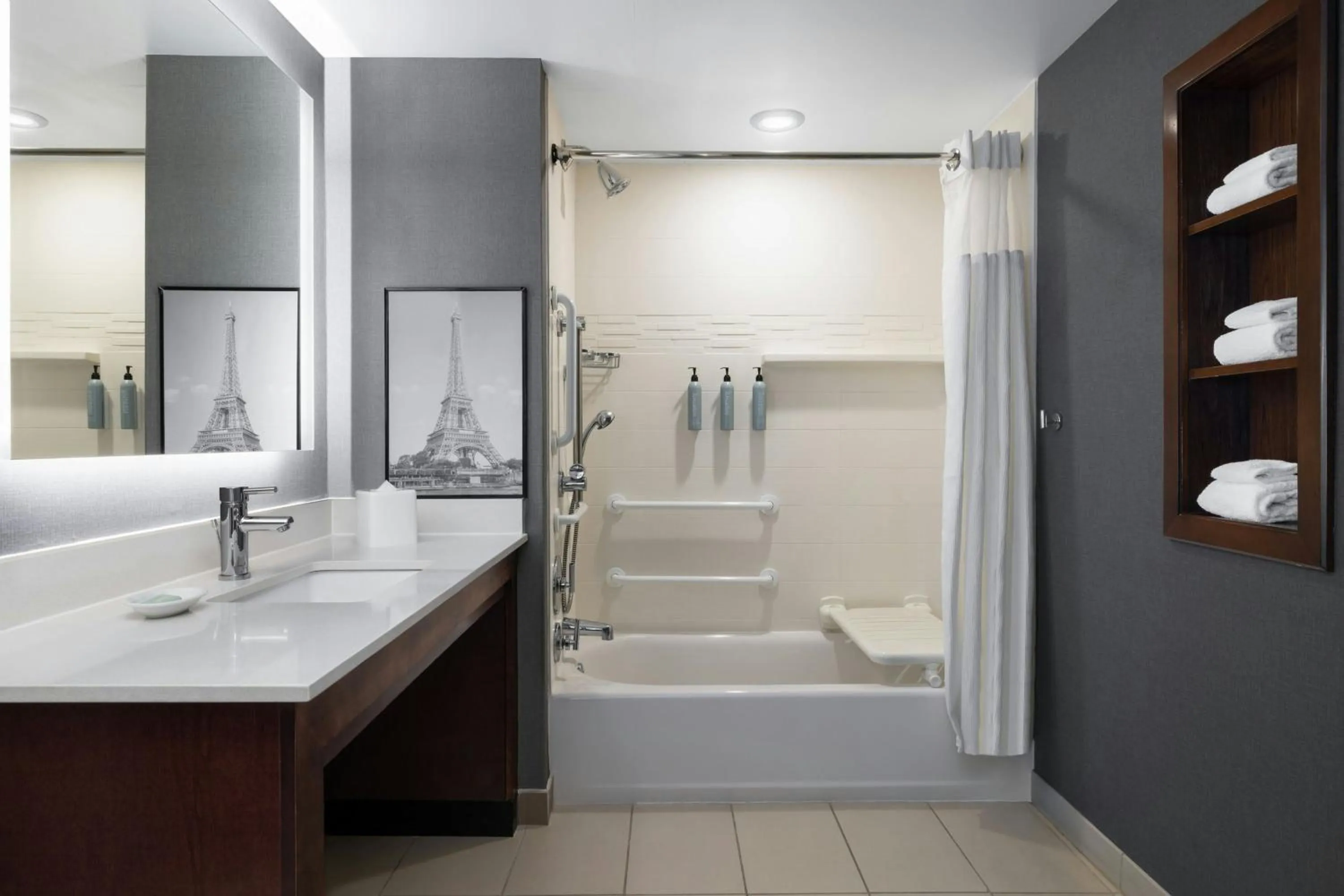 Bathroom in Residence Inn by Marriott Champaign
