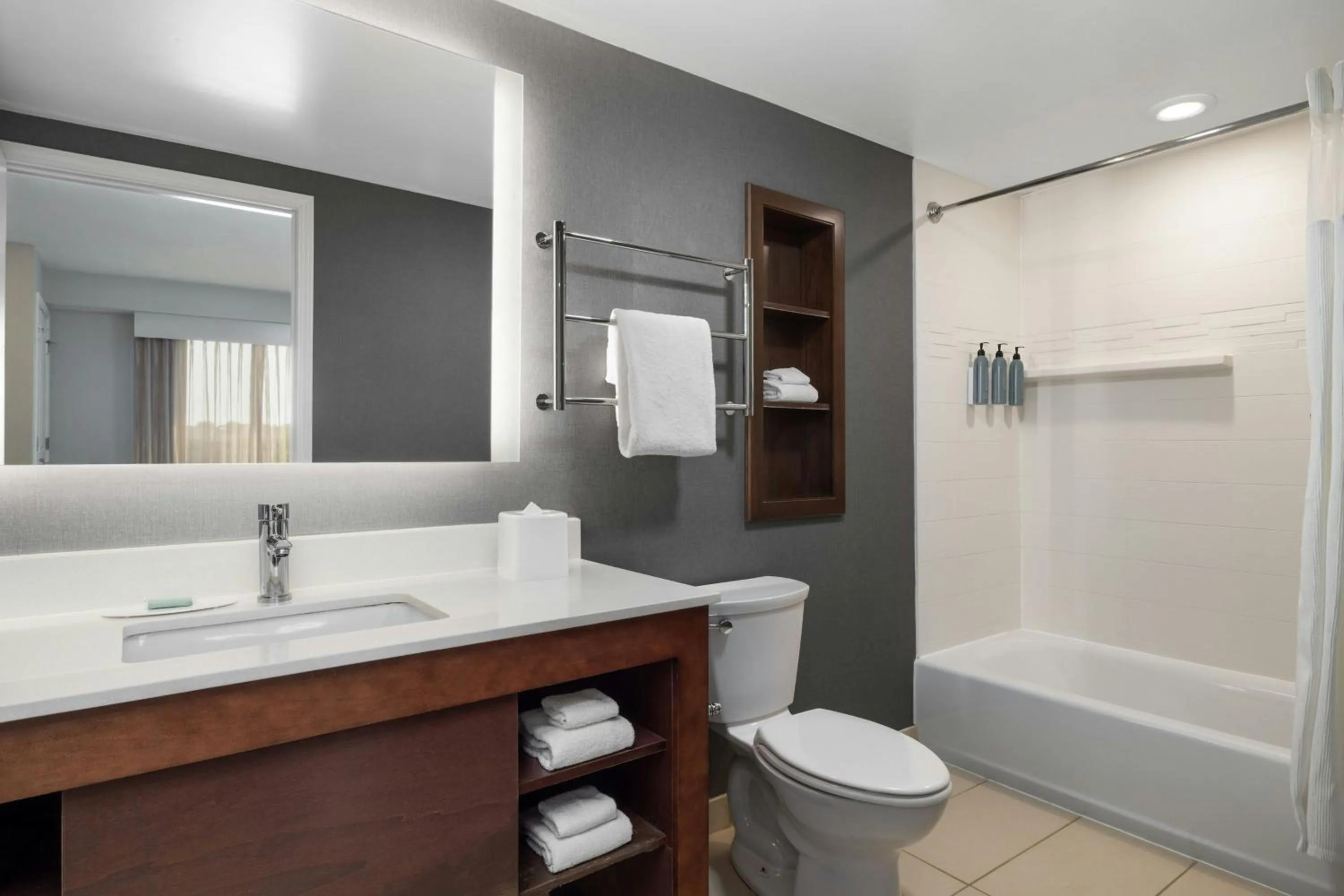 Bathroom in Residence Inn by Marriott Champaign