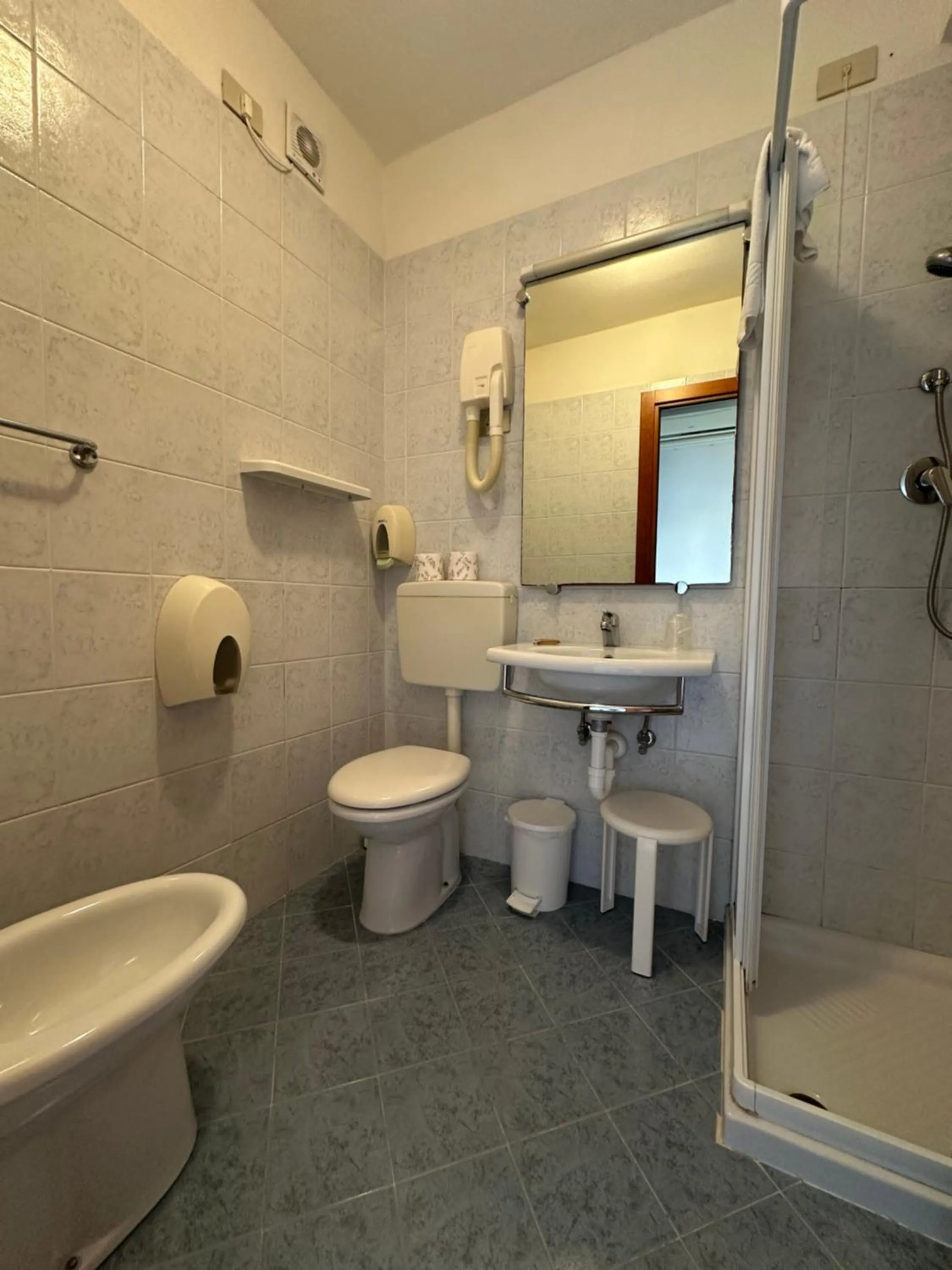 Shower in Hotel Vienna