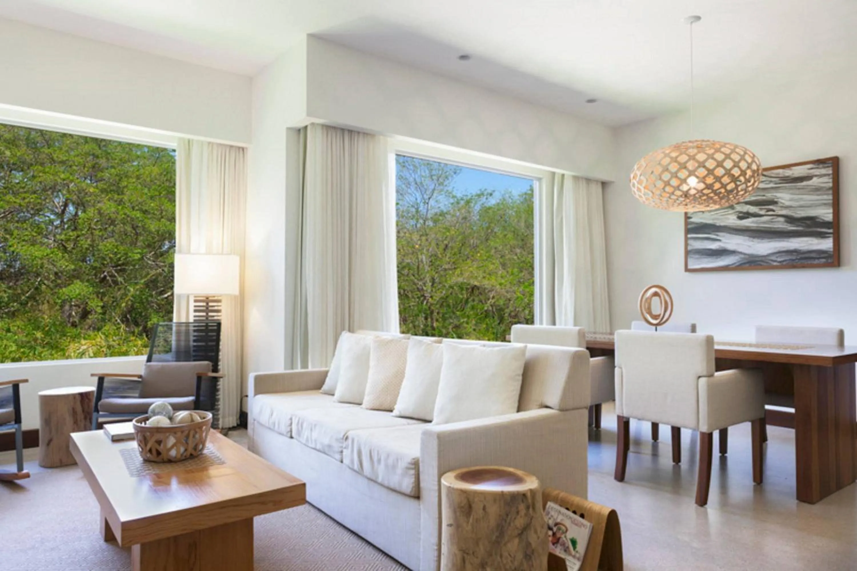 Living room in El Mangroove Papagayo, Autograph Collection