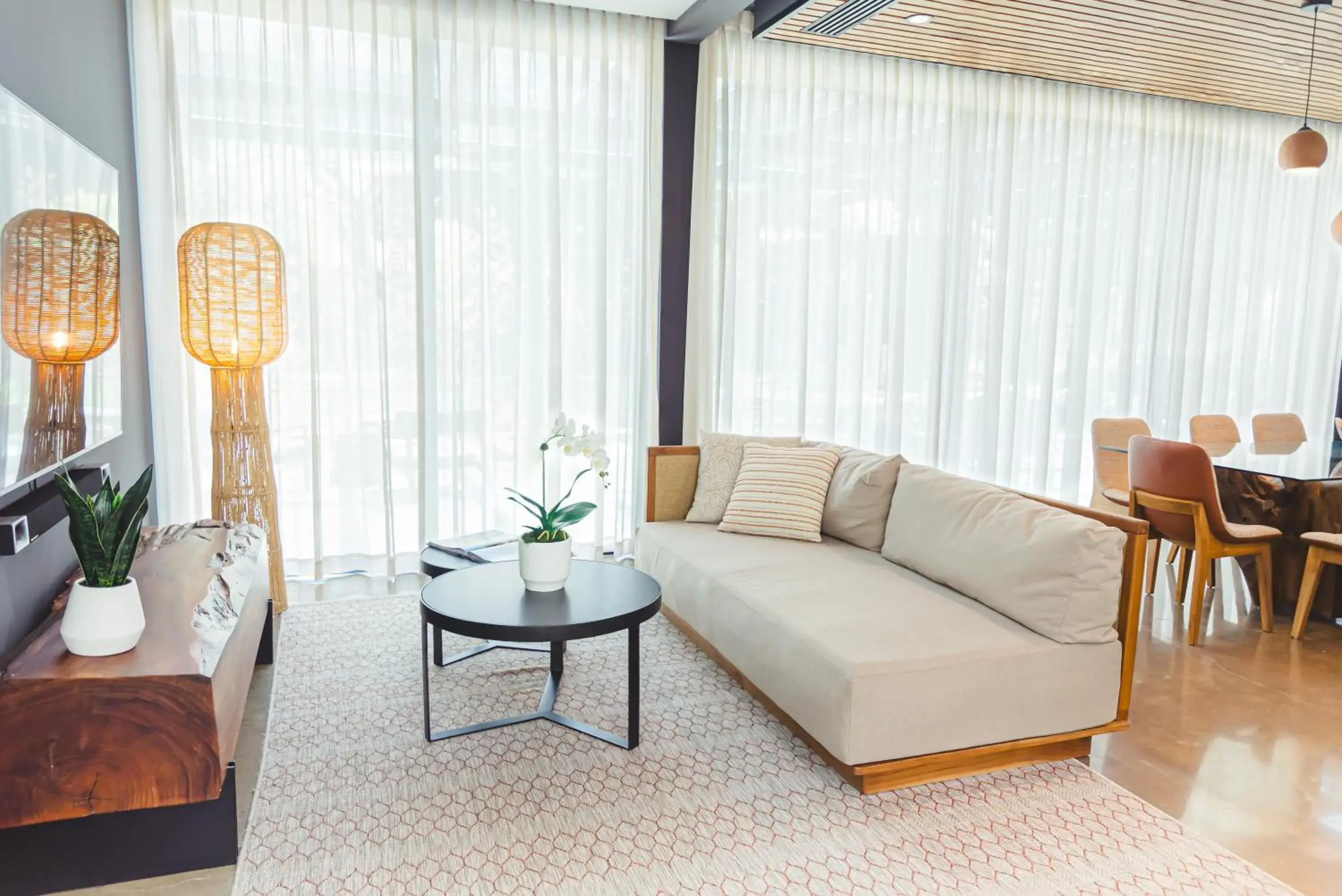 Living room in El Mangroove Papagayo, Autograph Collection Living room in El Mangroove Papagayo, Autograph Collection