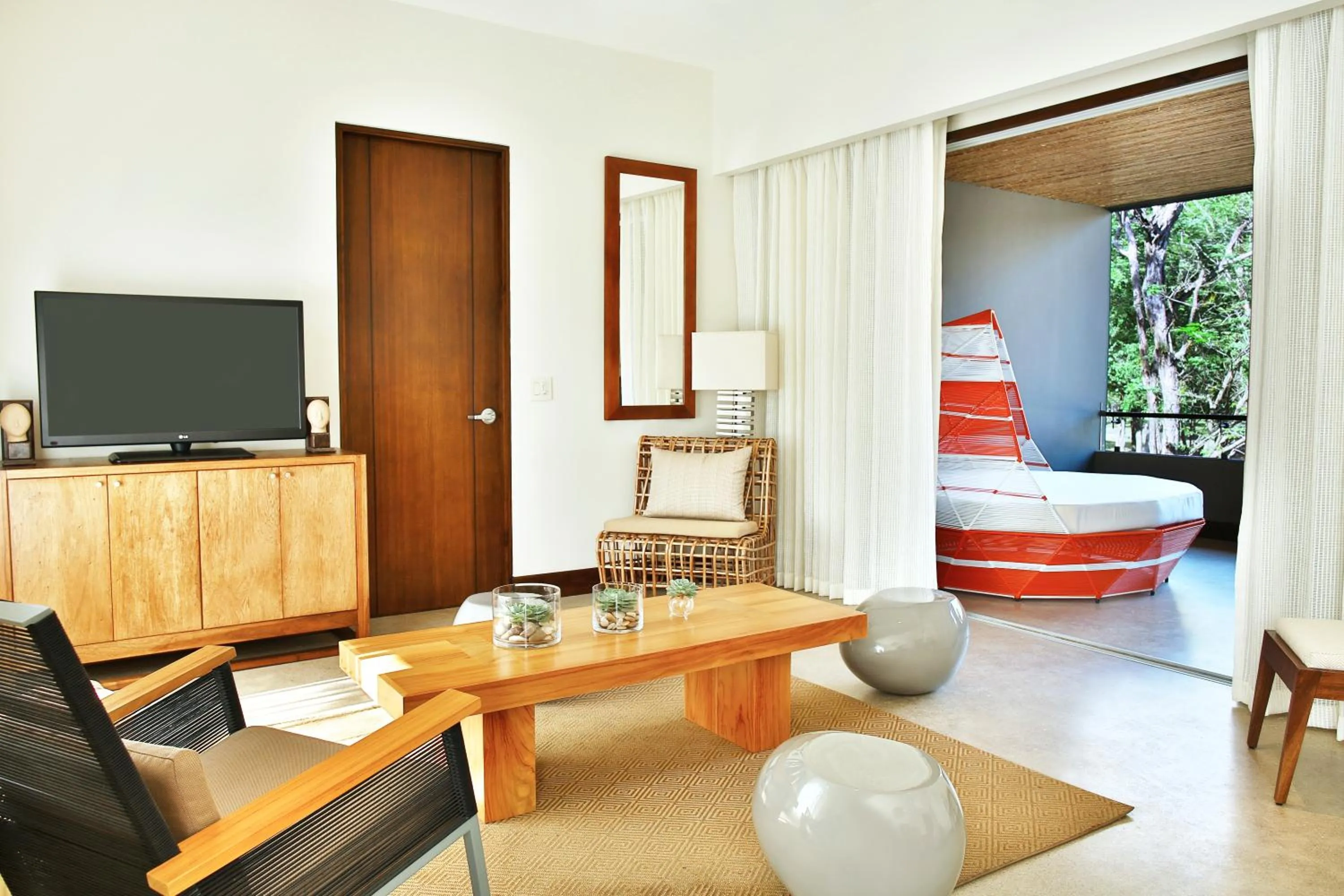 Living room in El Mangroove Papagayo, Autograph Collection