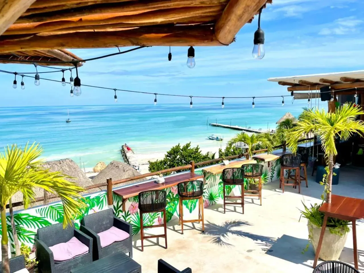 Restaurant/places to eat in Hotel Mittoz Holbox Restaurant/places to eat in Hotel Mittoz Holbox