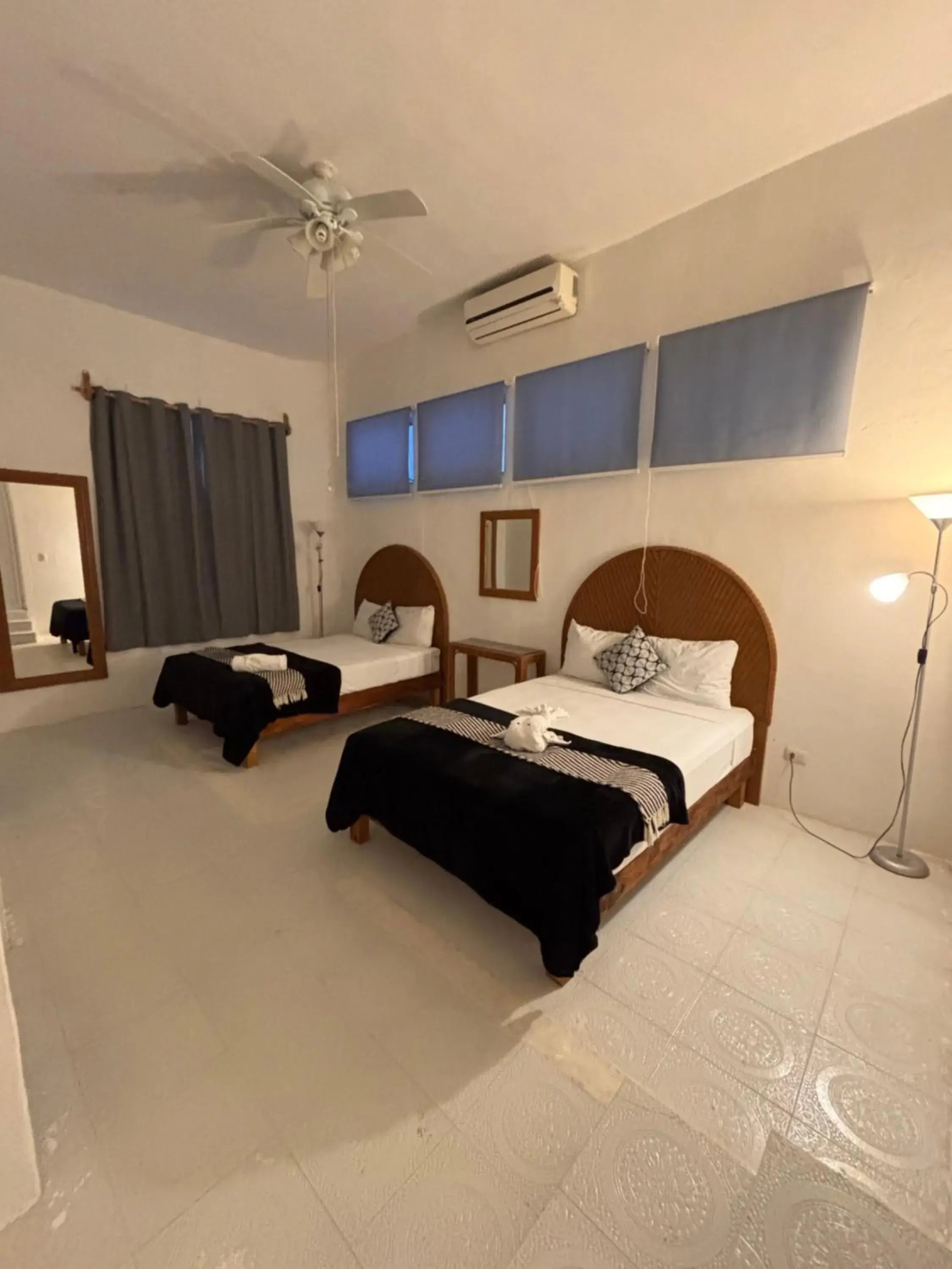 Bed in Hotel Mittoz Holbox Bed in Hotel Mittoz Holbox