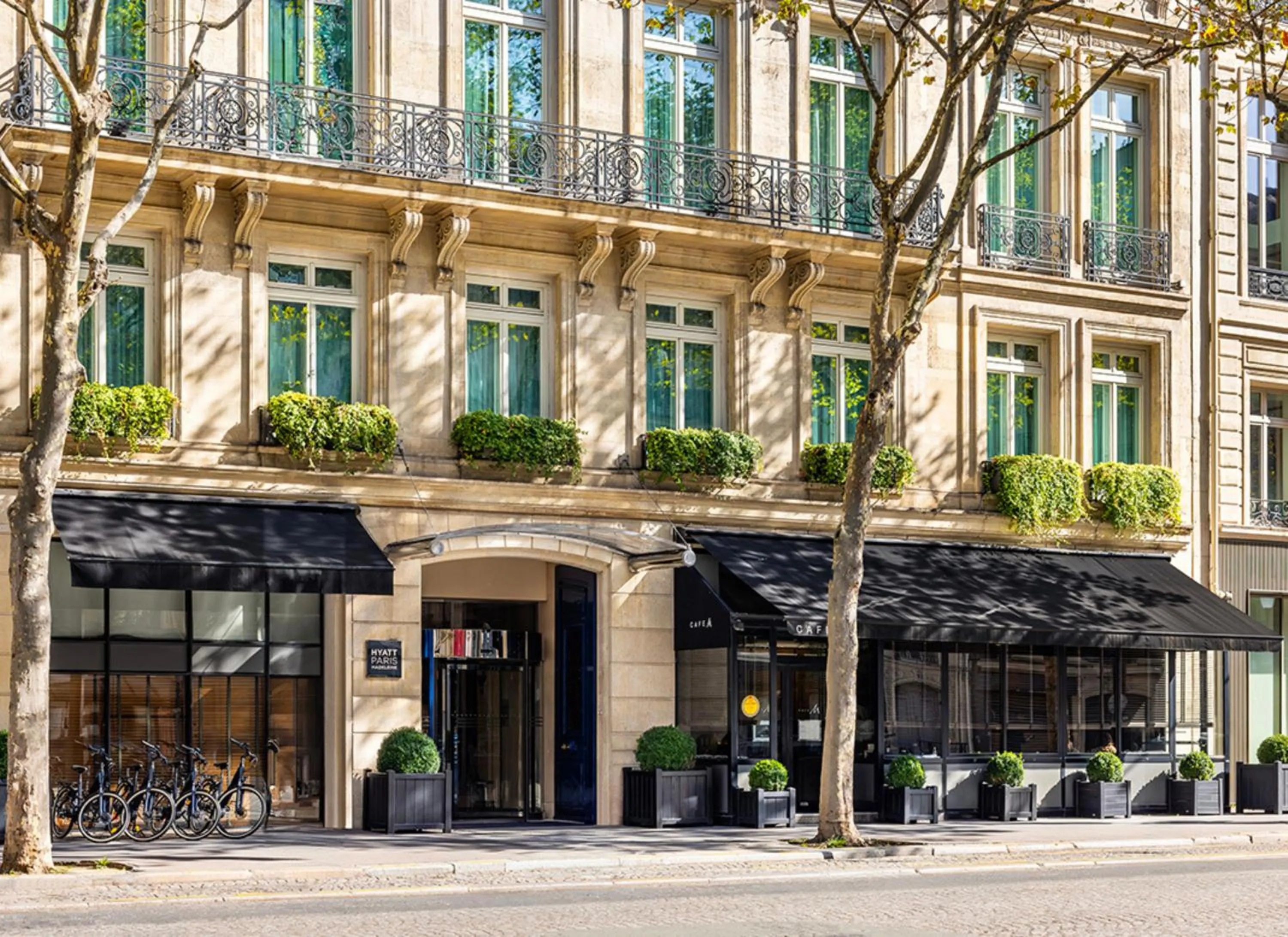 Facade/entrance in Hyatt Paris Madeleine