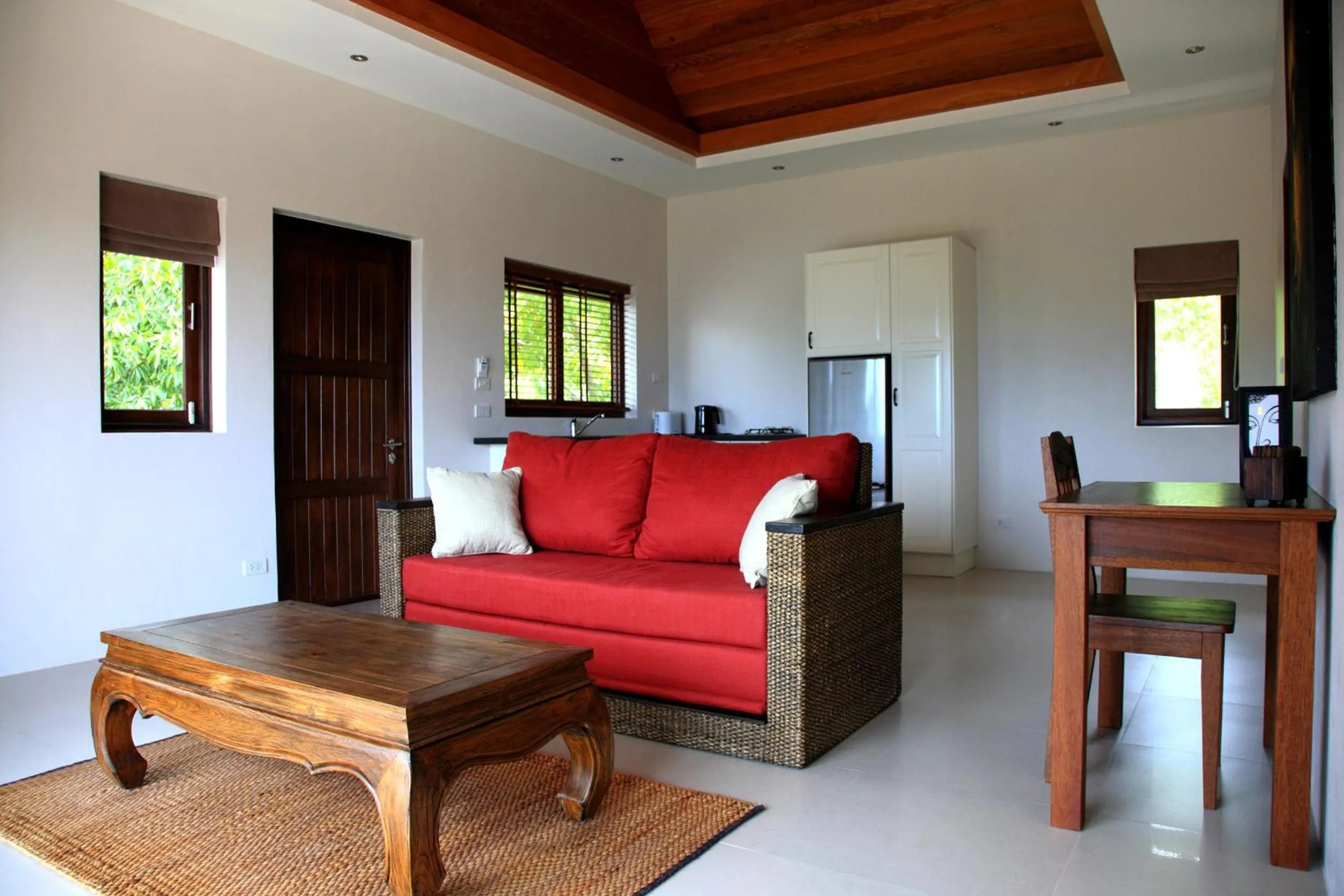 Living room in Koh Phangan Pavilions Serviced Apartments