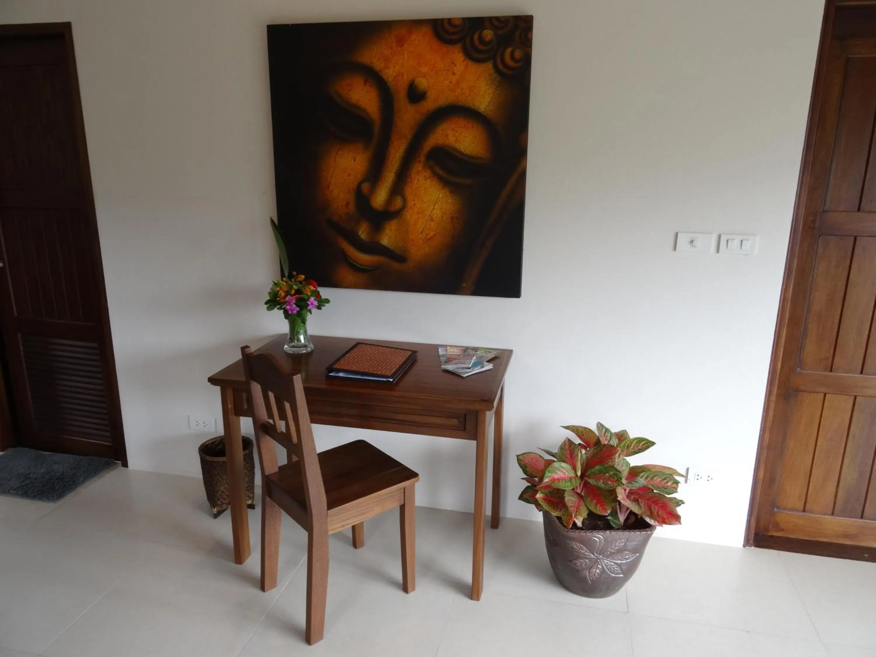 Decorative detail in Koh Phangan Pavilions Serviced Apartments