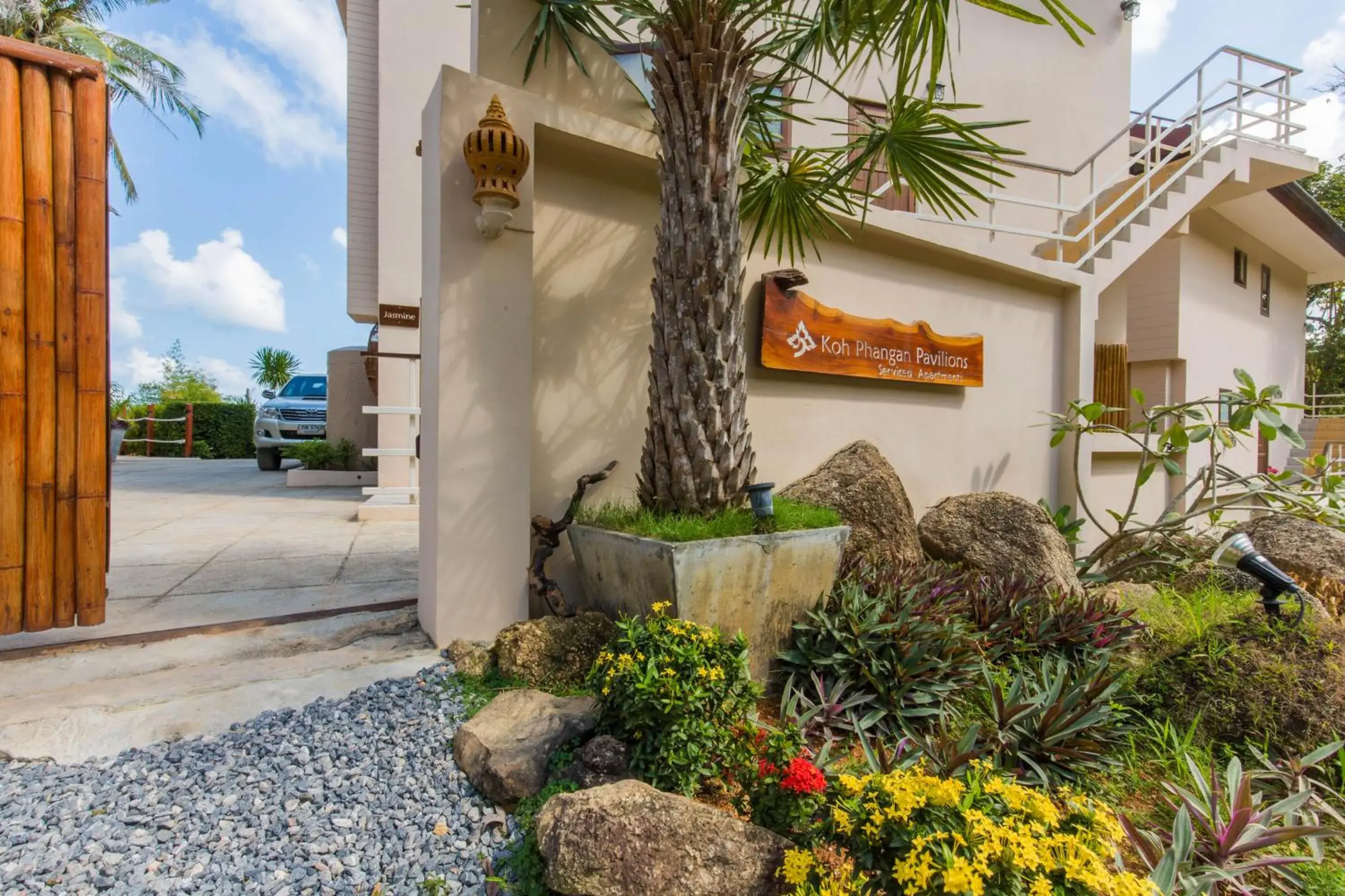 Facade/entrance in Koh Phangan Pavilions Serviced Apartments Facade/entrance in Koh Phangan Pavilions Serviced Apartments