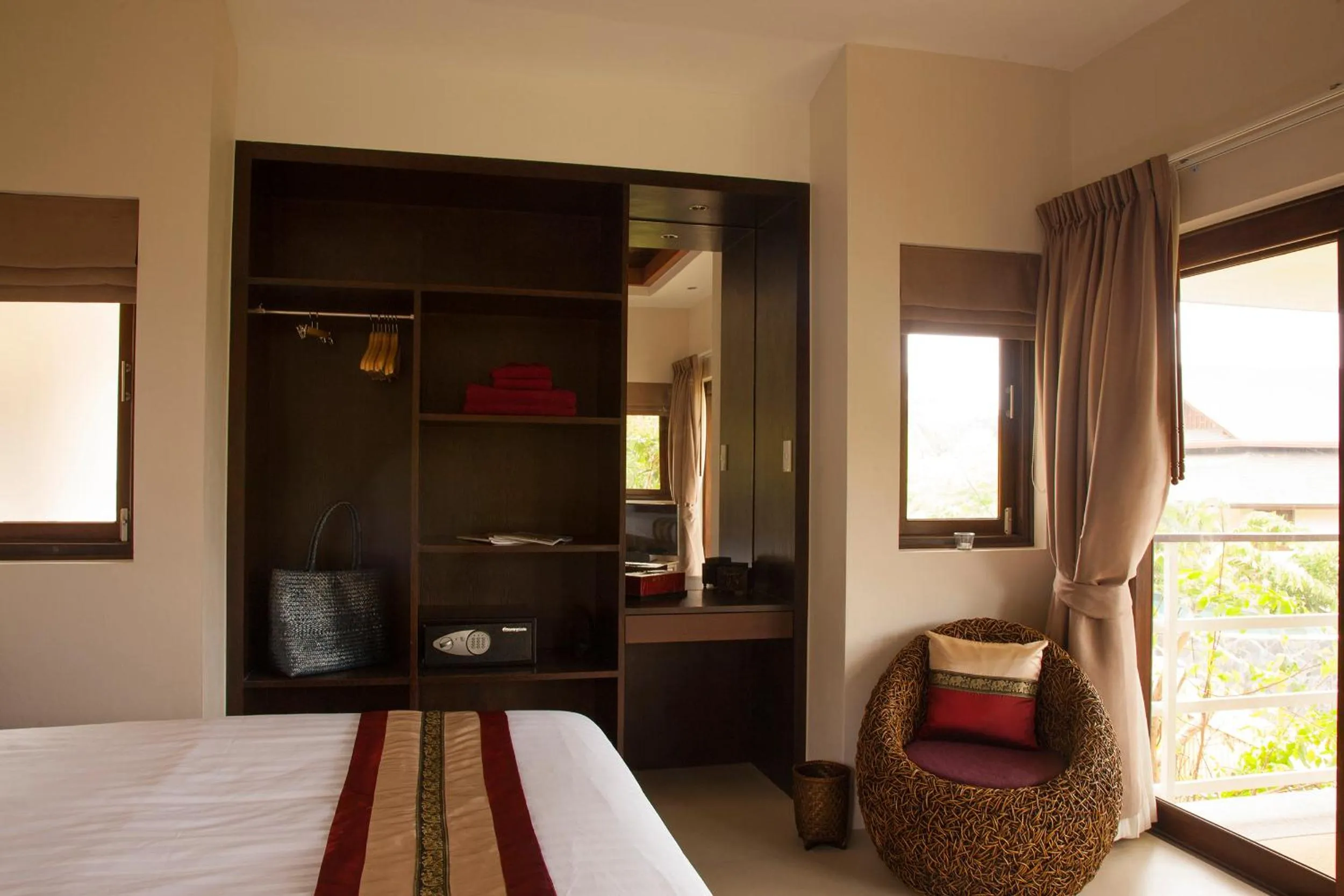 Bed in Koh Phangan Pavilions Serviced Apartments