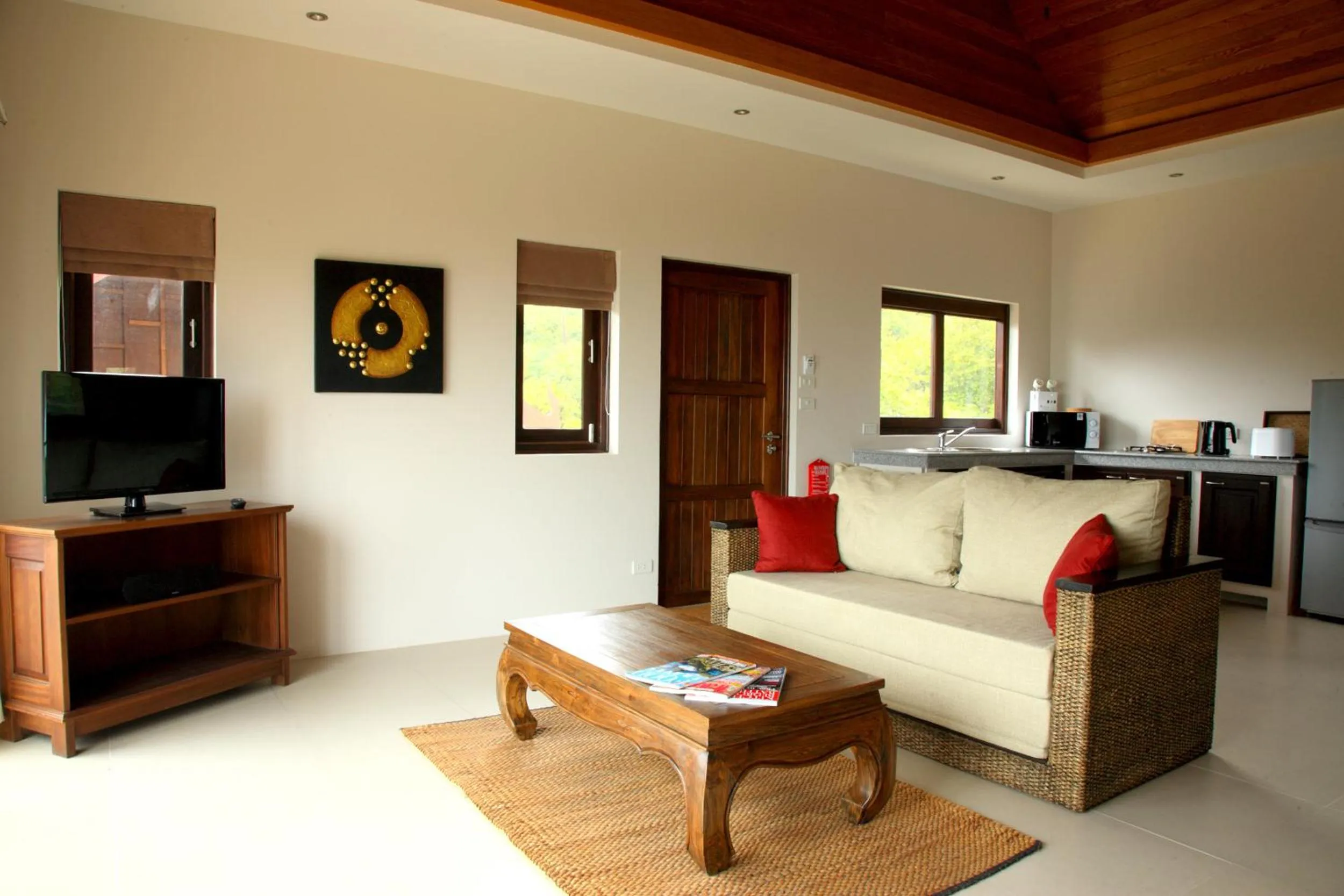 Kitchen or kitchenette in Koh Phangan Pavilions Serviced Apartments
