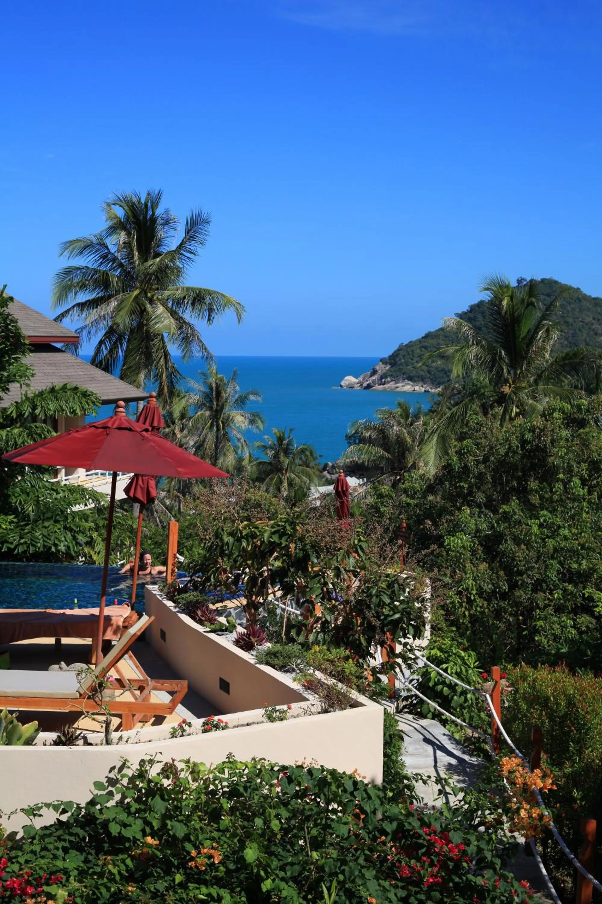 Bird's eye view in Koh Phangan Pavilions Serviced Apartments