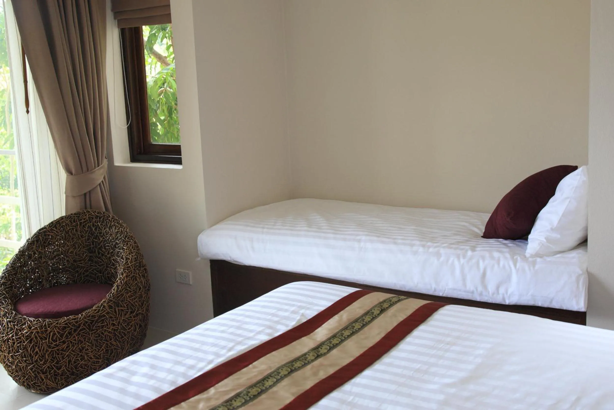 Bed in Koh Phangan Pavilions Serviced Apartments