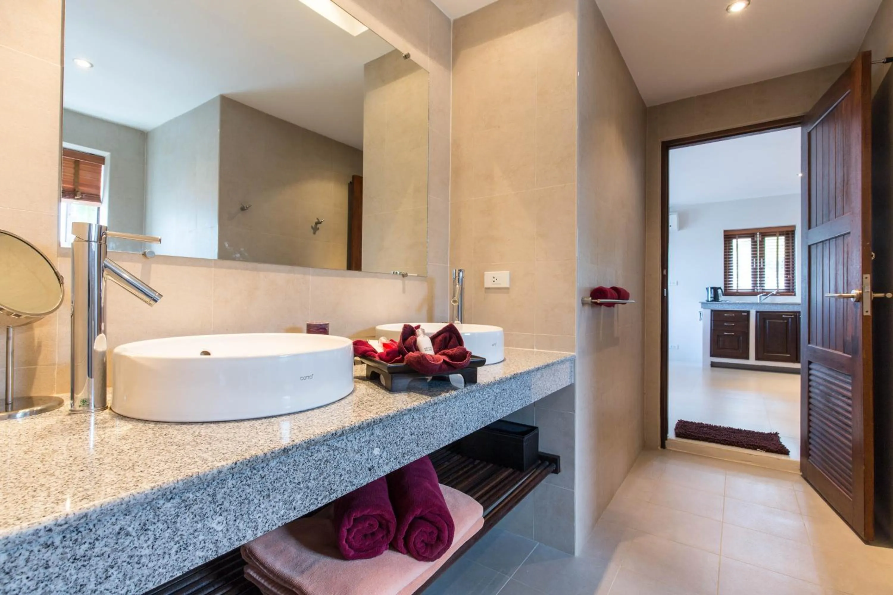 Bathroom in Koh Phangan Pavilions Serviced Apartments