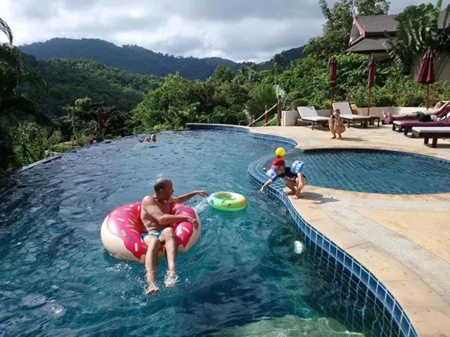Swimming pool in Koh Phangan Pavilions Serviced Apartments