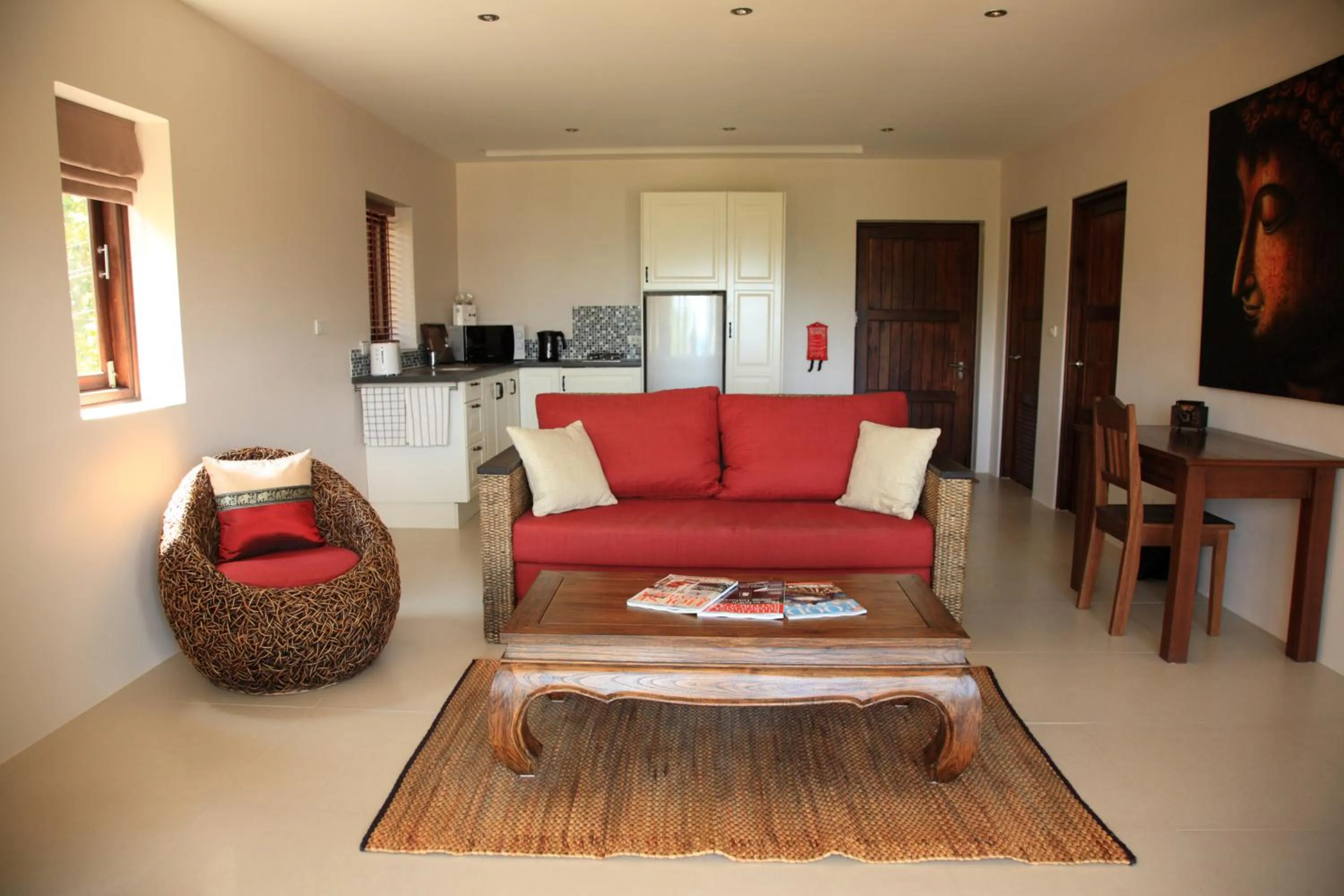 Living room in Koh Phangan Pavilions Serviced Apartments