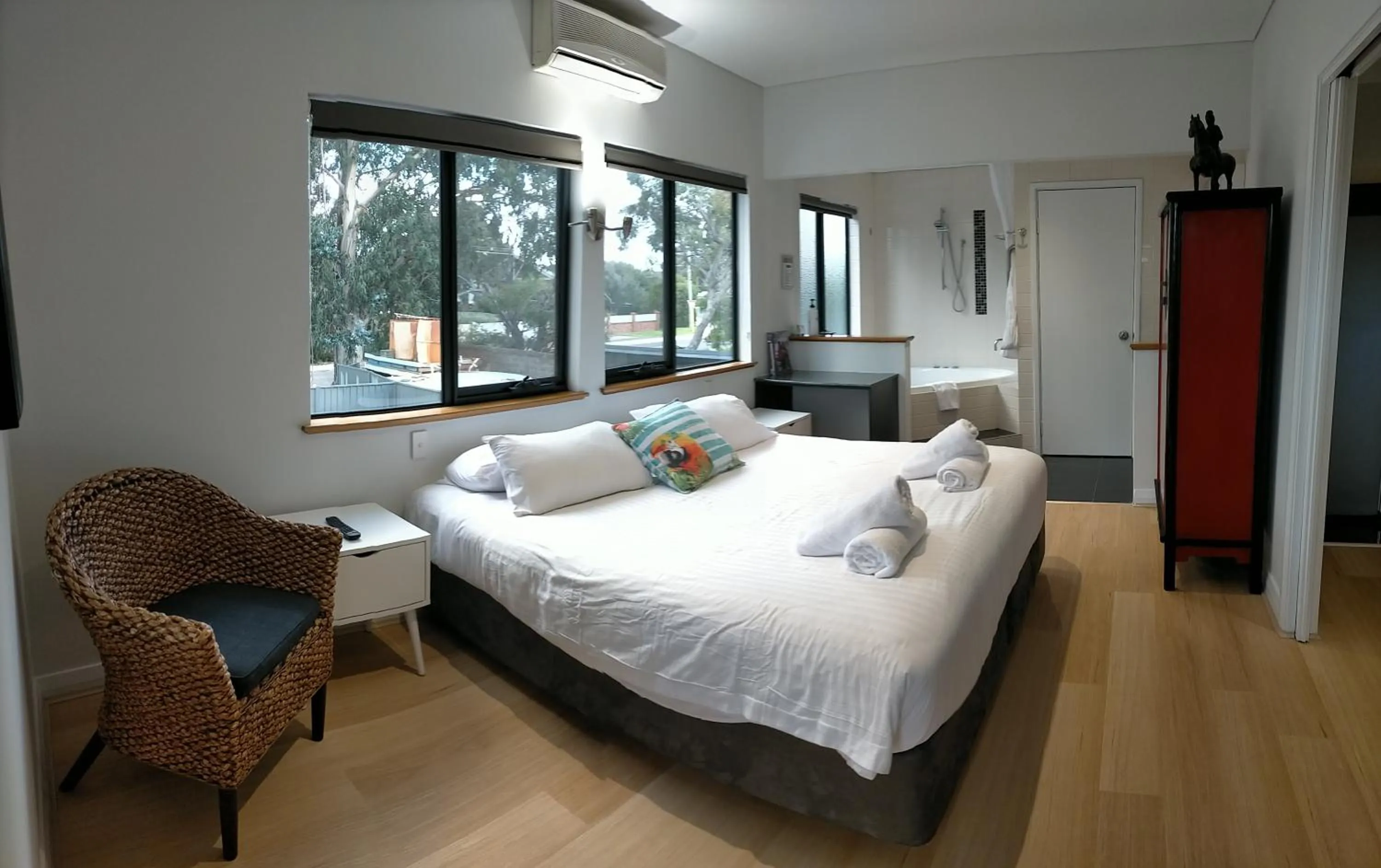 Bed in Dunsborough Bay Village Resort Suites