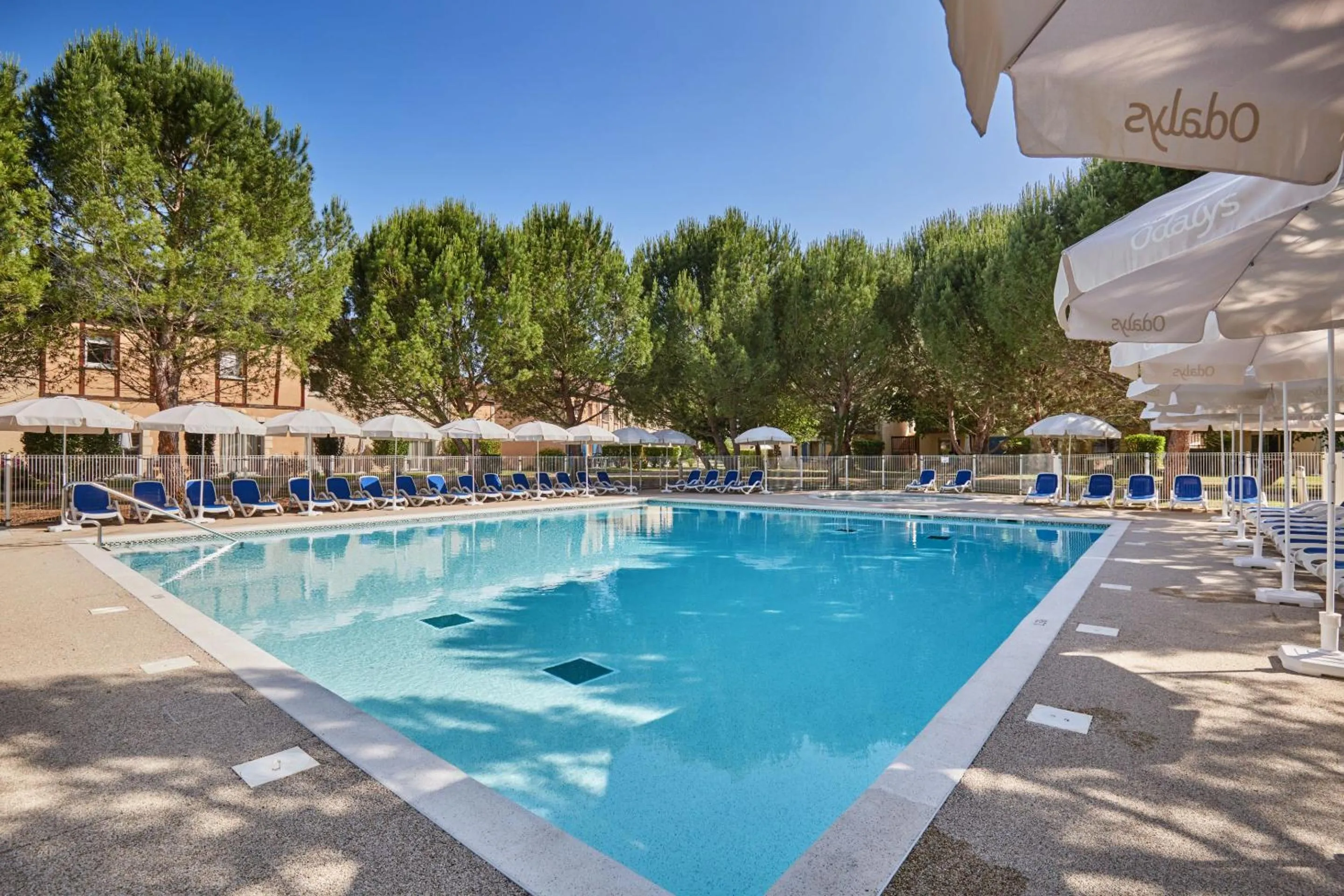 Swimming pool in Résidence Odalys Le Hameau du Moulin