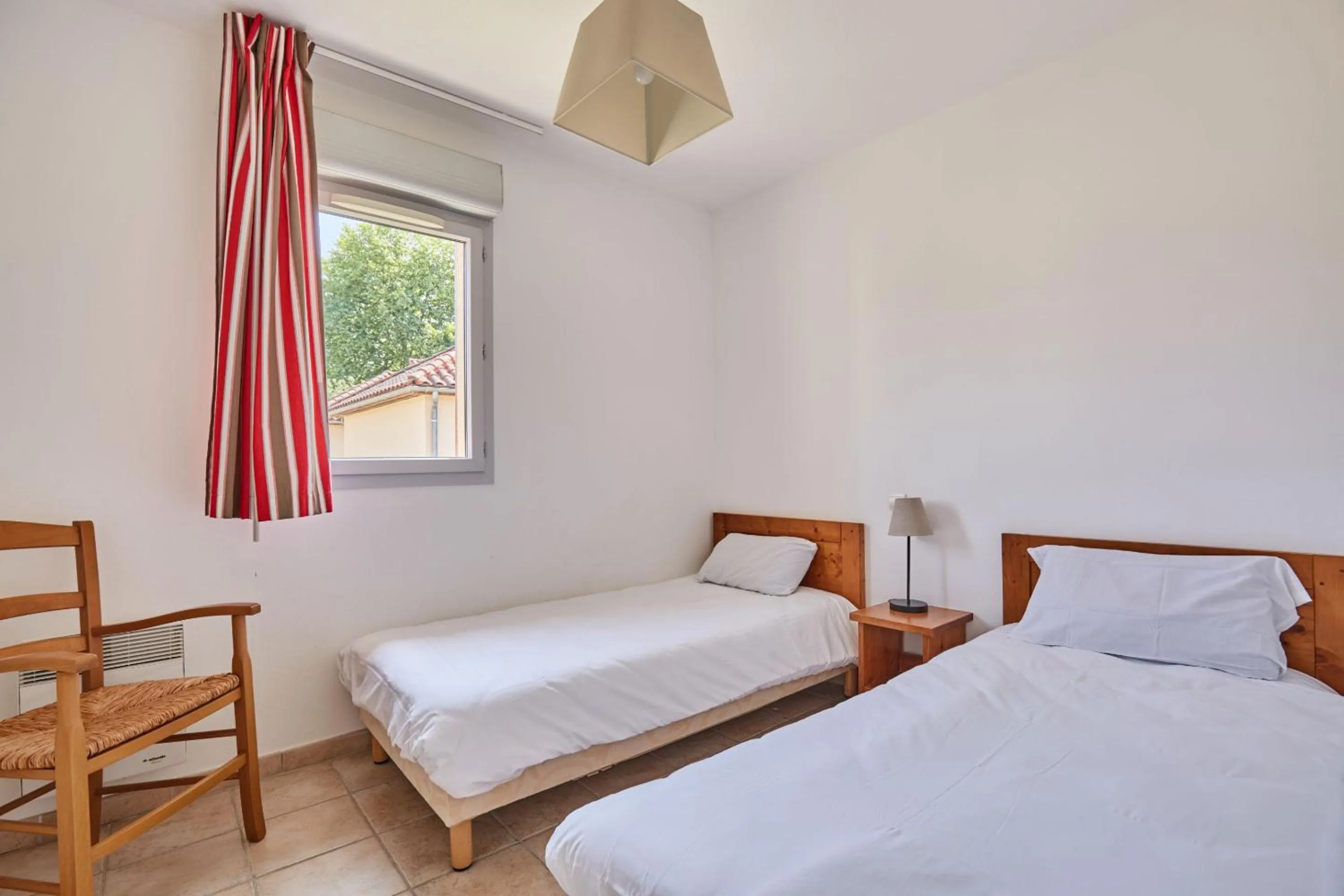 Bedroom, Bed in Résidence Odalys Le Hameau du Moulin