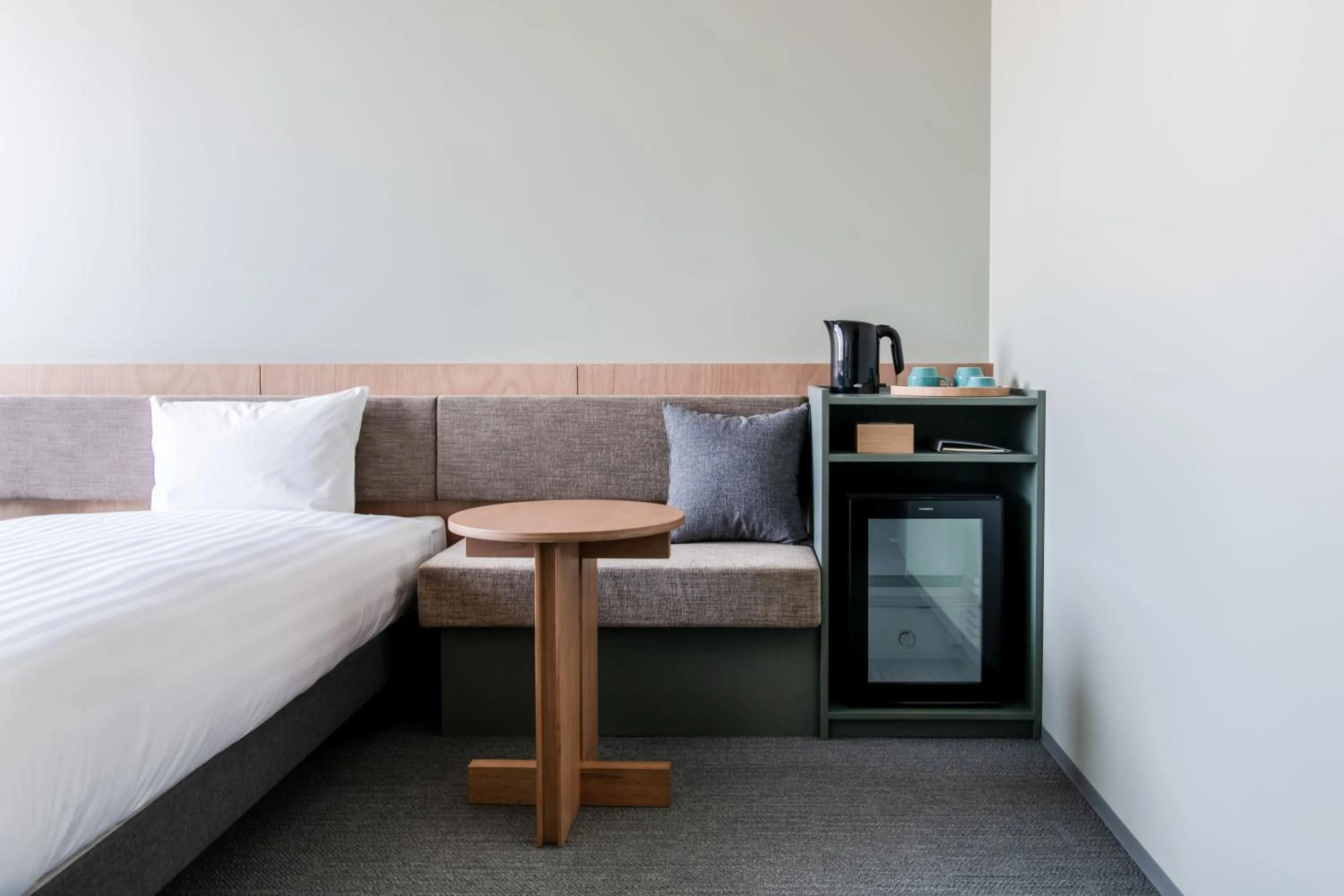 Photo of the whole room, Bed in KAIKA Tokyo by THE SHARE HOTELS