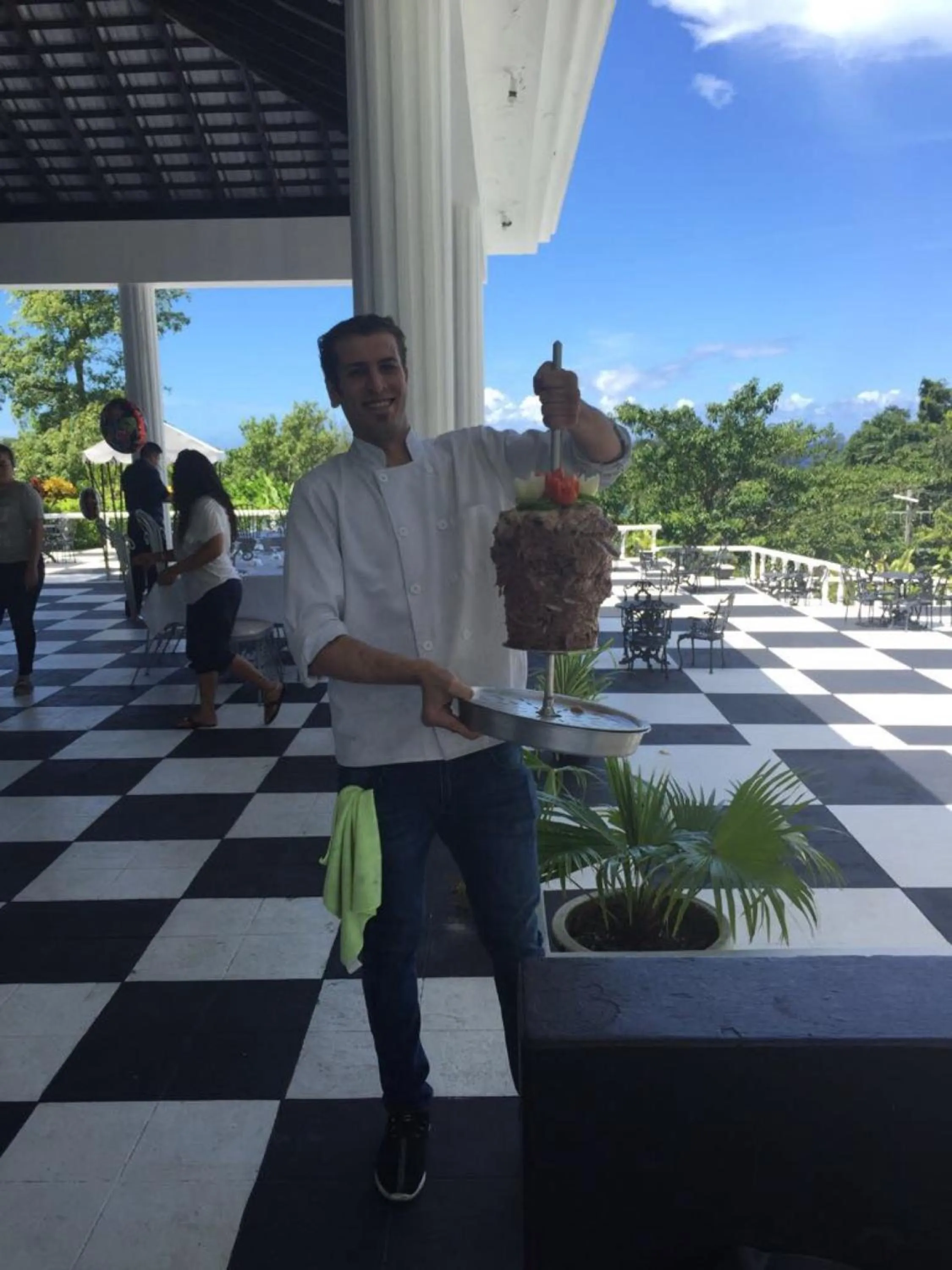 Staff in Jamaica Palace Hotel