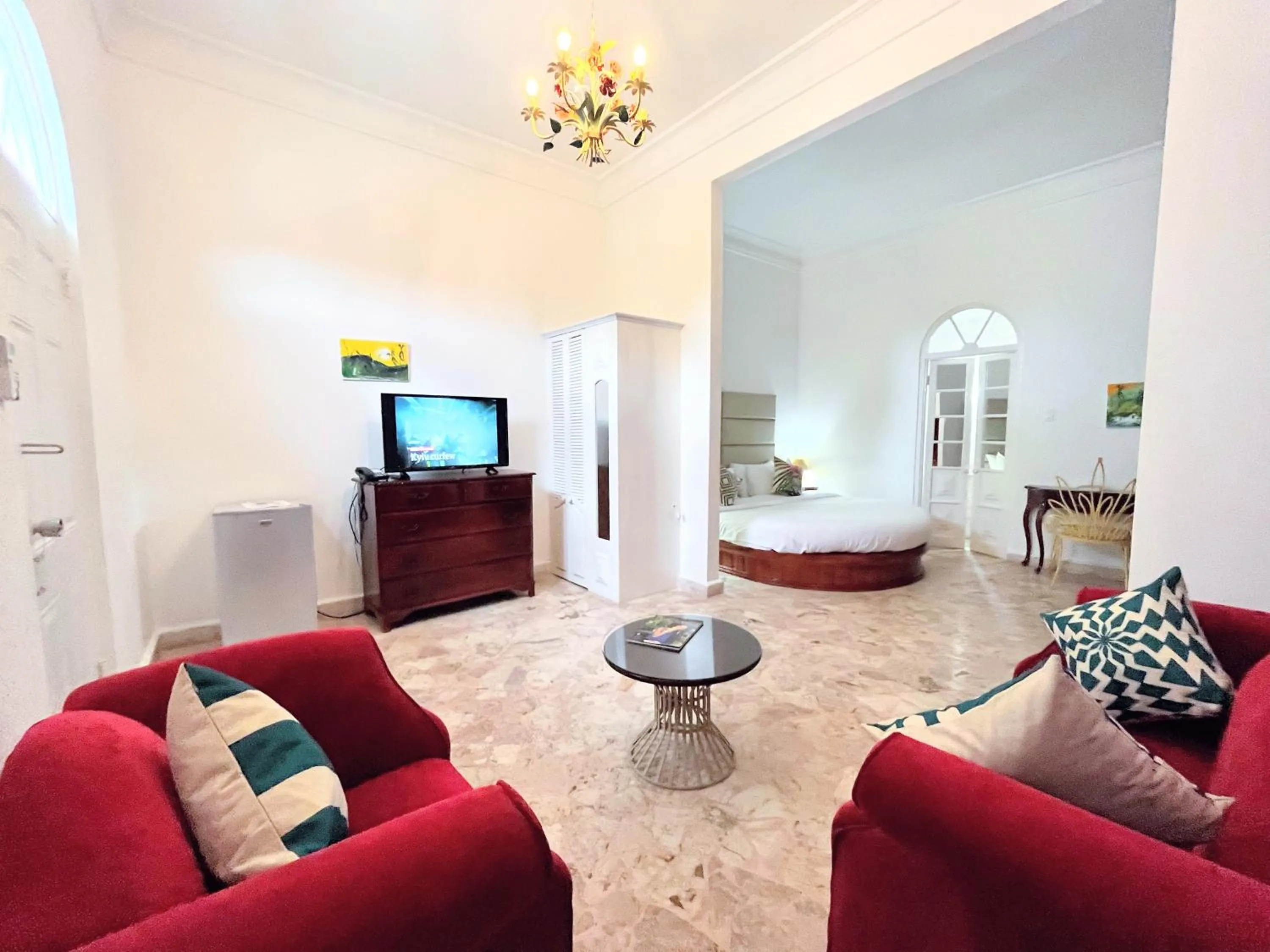 Seating area in Jamaica Palace Hotel