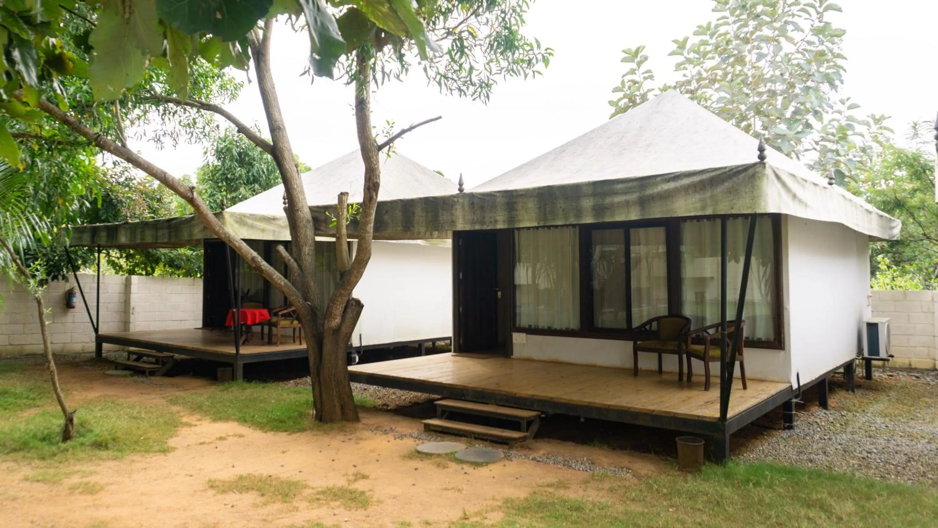 Garden view in 16 Bedouin Private Pool Villa
