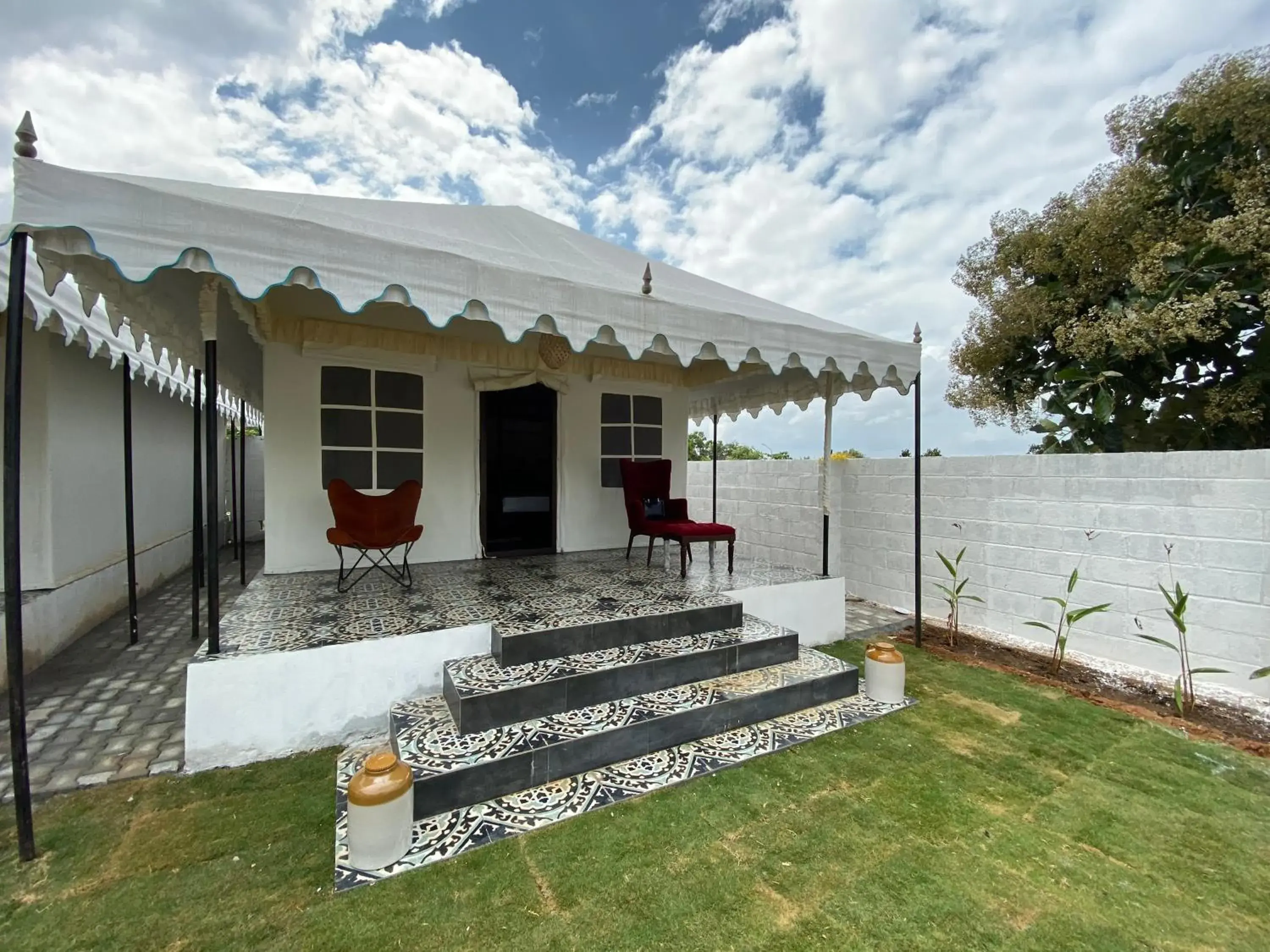 Patio in 16 Bedouin Private Pool Villa Patio in 16 Bedouin Private Pool Villa