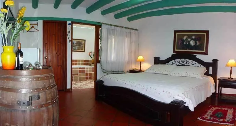 Bed in Hotel Spa Villa Lina
