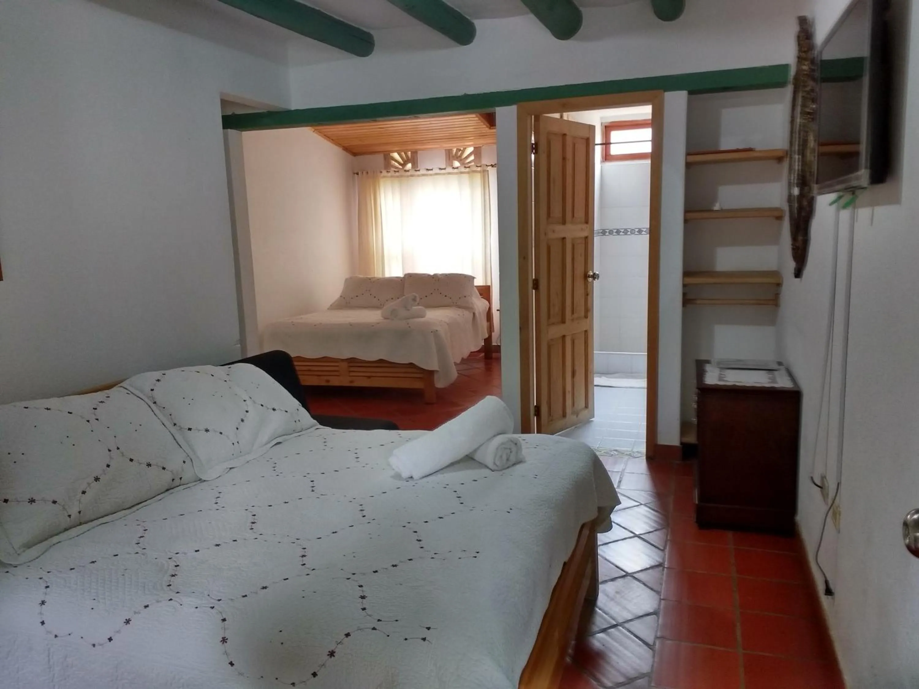 Property building, Bed in Hotel Spa Villa Lina