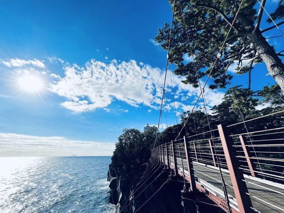 Natural landscape in Cozy Villa with Hot springs and Nature