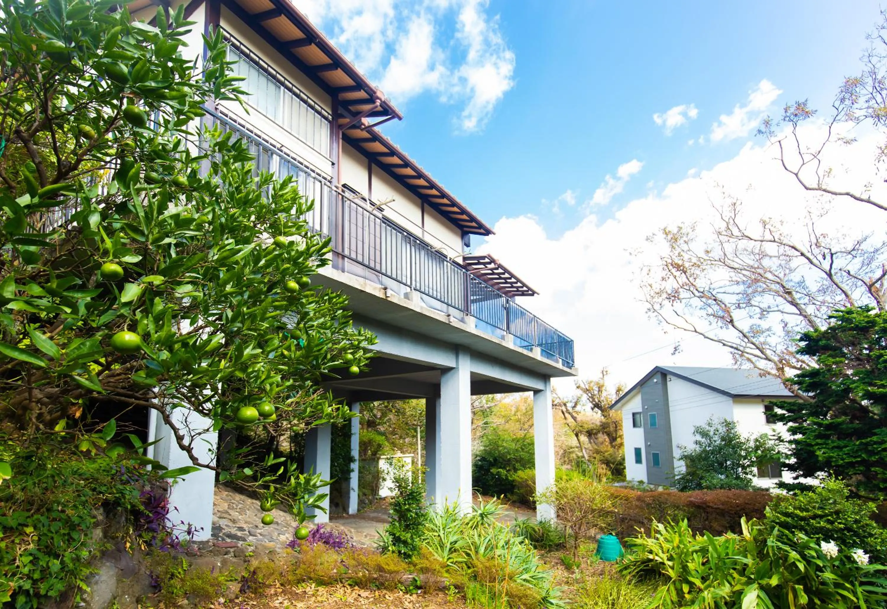 Property building in Cozy Villa with Hot springs and Nature