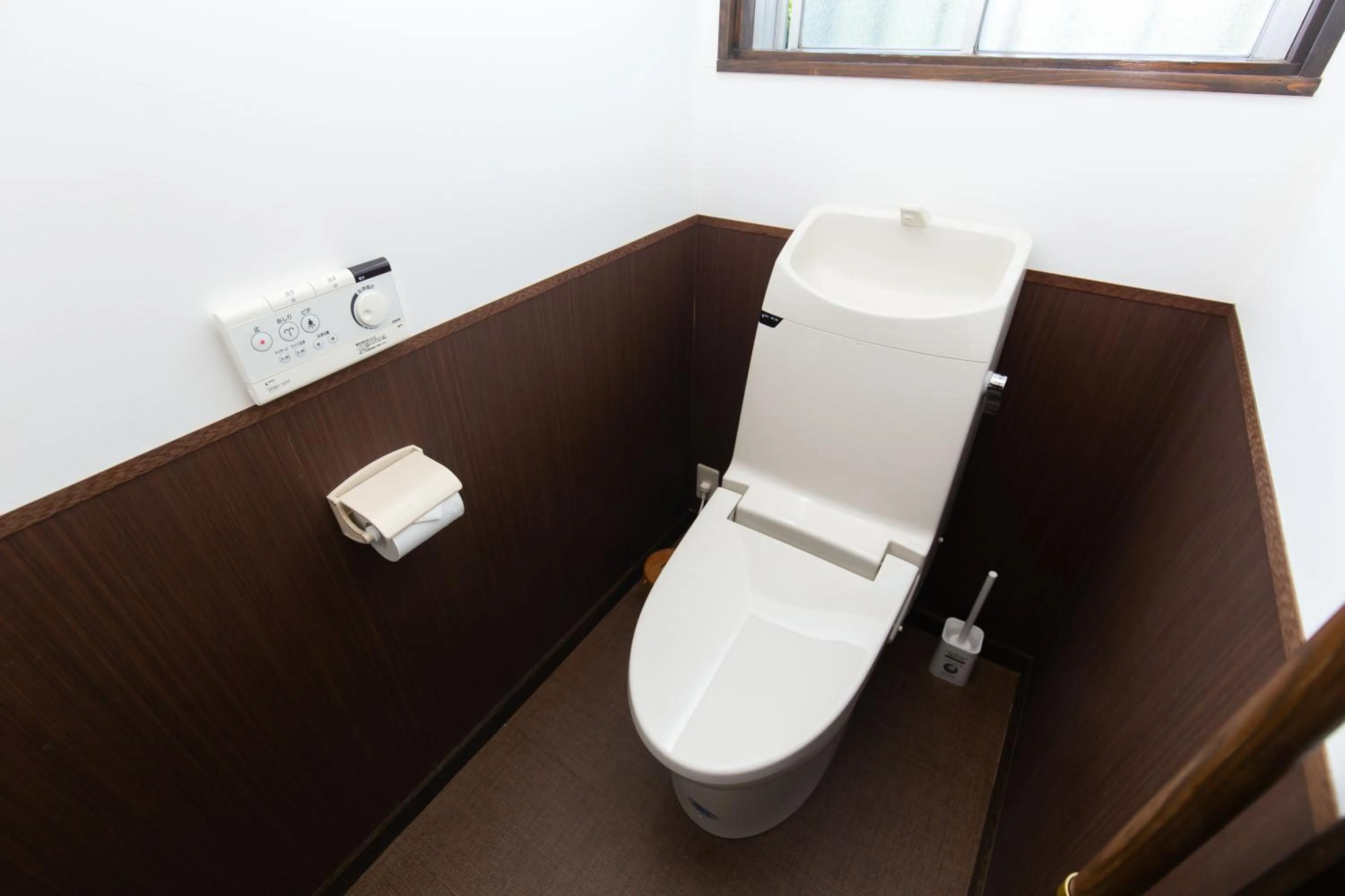 Toilet in Cozy Villa with Hot springs and Nature
